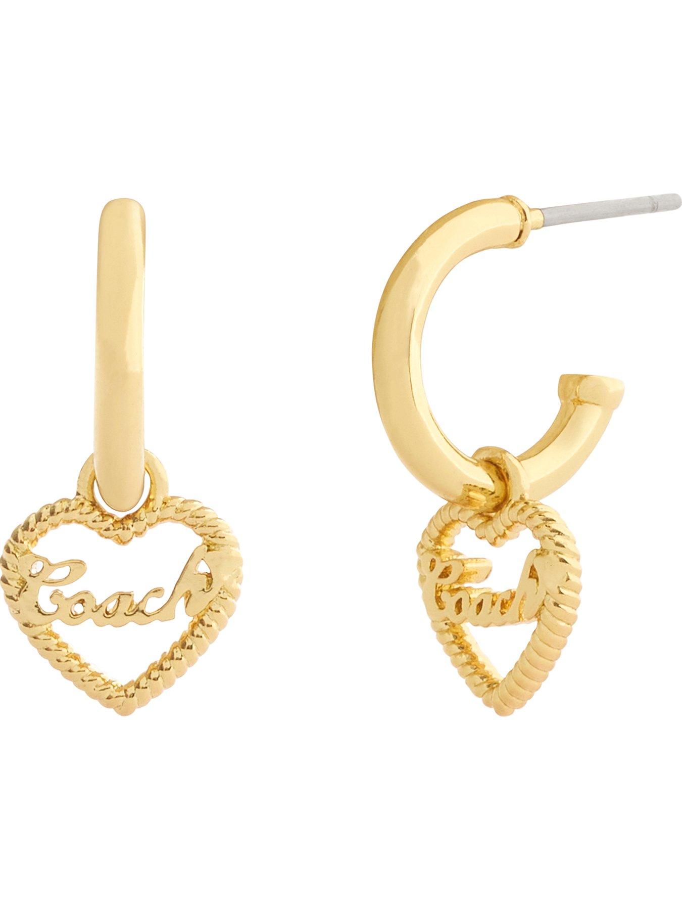 coach-heart-huggie-earrings-goldback