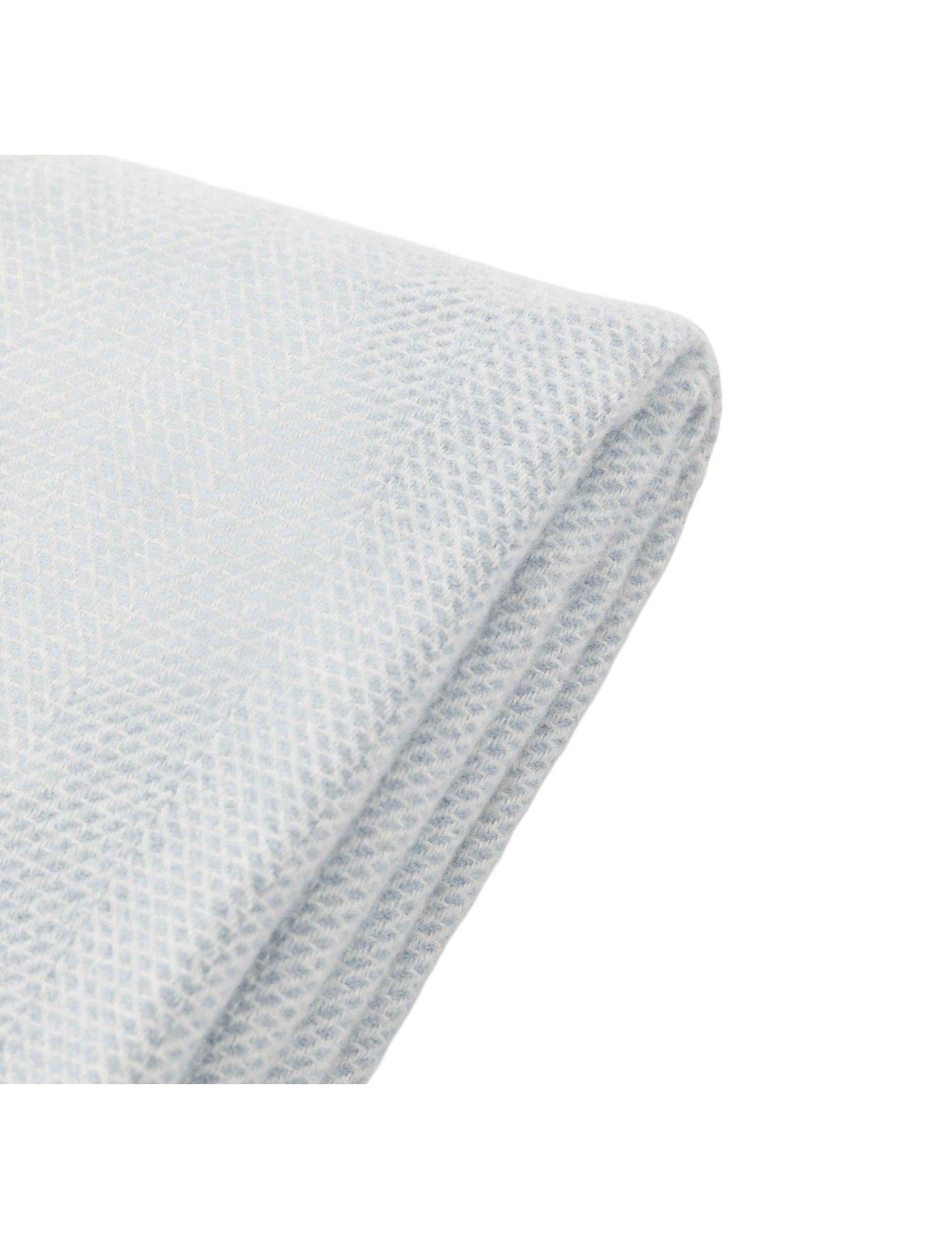 Image 3 of 4 of Gallery Direct Faux Cashmere Herringbone Throw