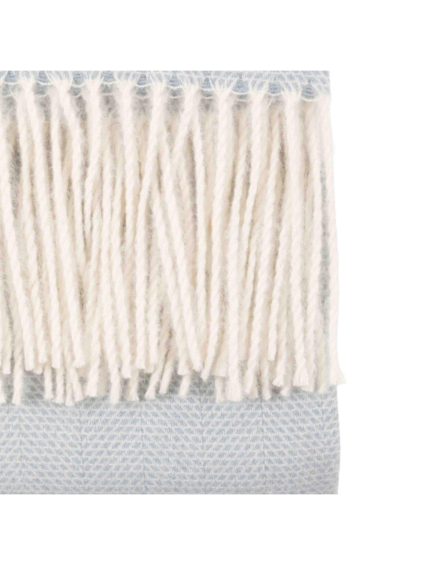 Image 4 of 4 of Gallery Direct Faux Cashmere Herringbone Throw