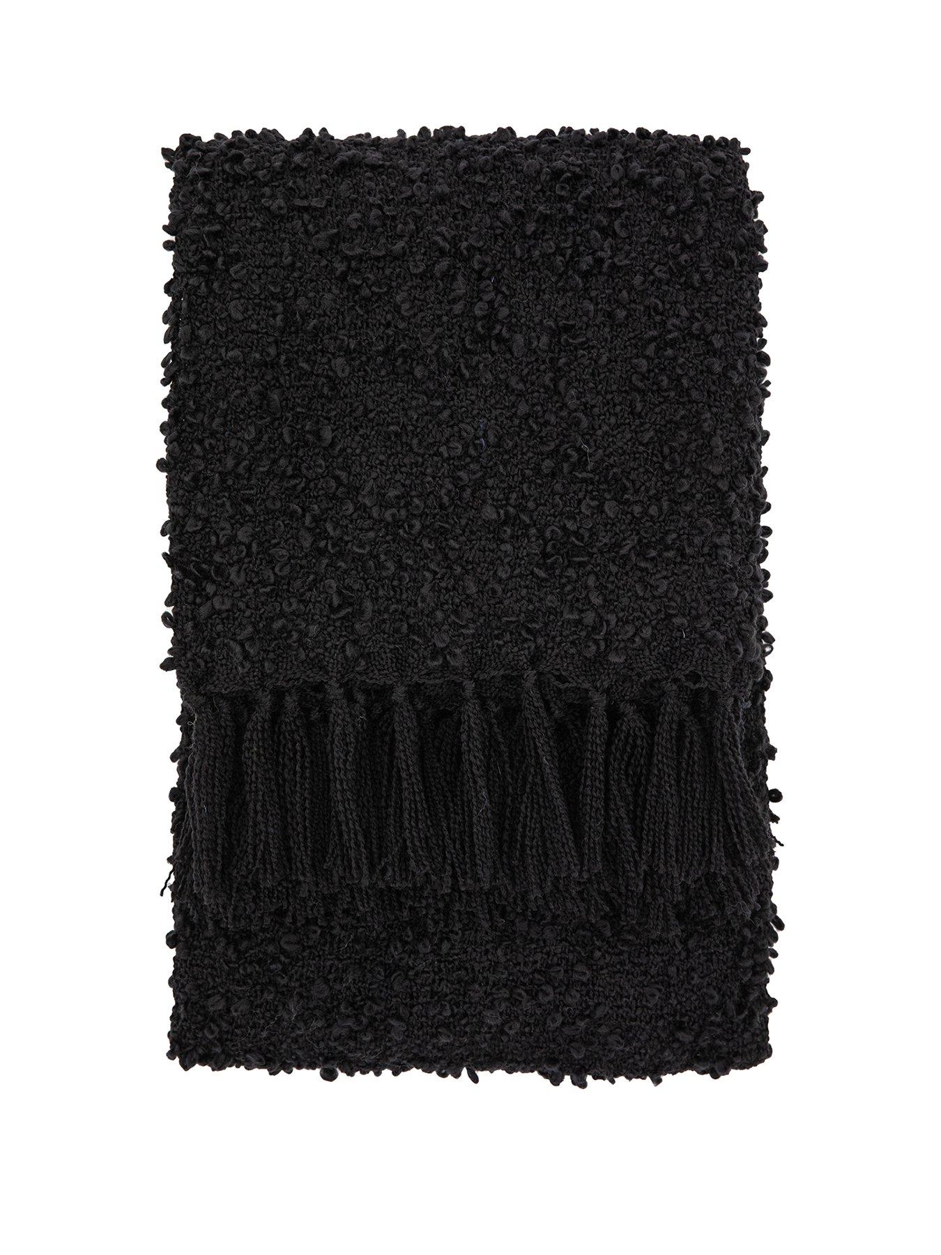 Gallery Bologna Throw Black 1300x1700mm