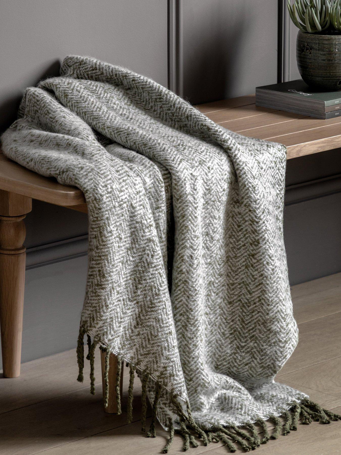 gallery-herringbone-faux-mohair-throw-olive-1300x1800mmfront