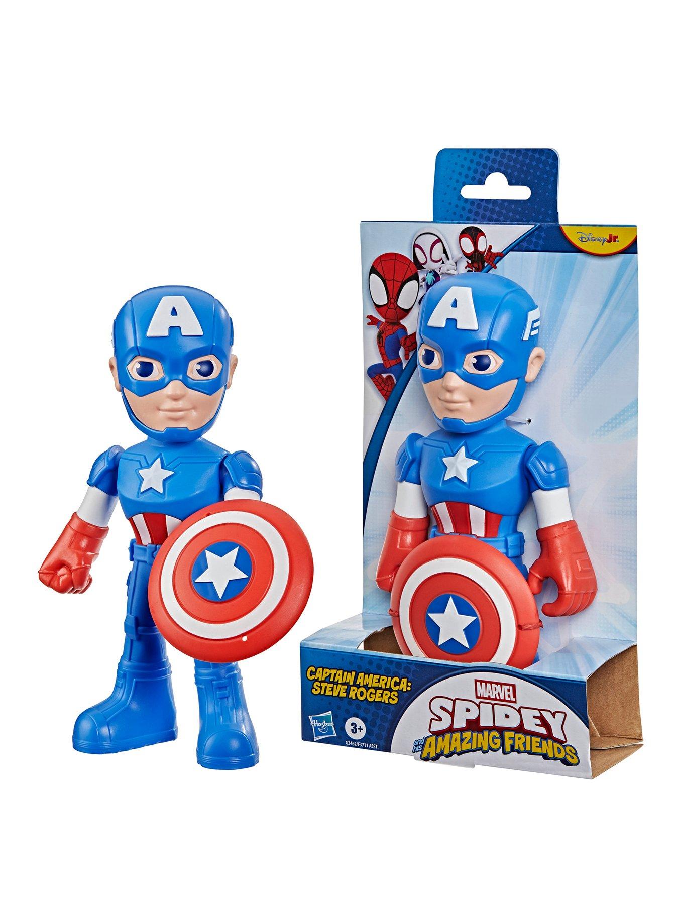Spidey and His Amazing Friends Supersized Captain America Steve Rogers