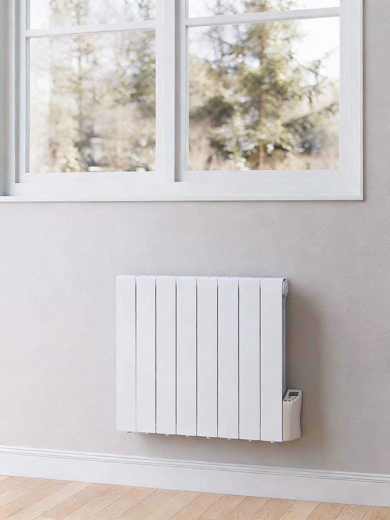 Living and Home 8 Fins 1200w Electric Oil Filled Radiator Space Heater