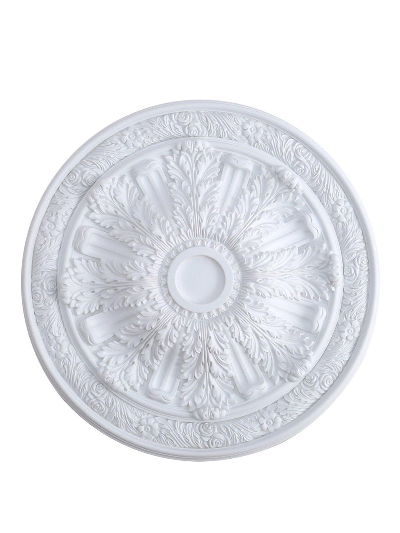 Living and Home Plaster Ceiling Roses 76cm Dia x 6.5cm H