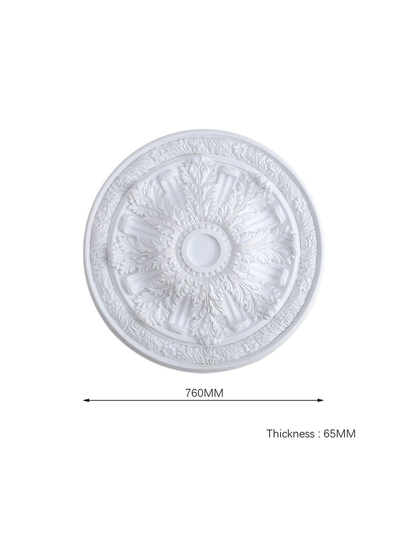 Image 7 of 7 of Living and Home Plaster Ceiling Roses 76cm Dia x 6.5cm H