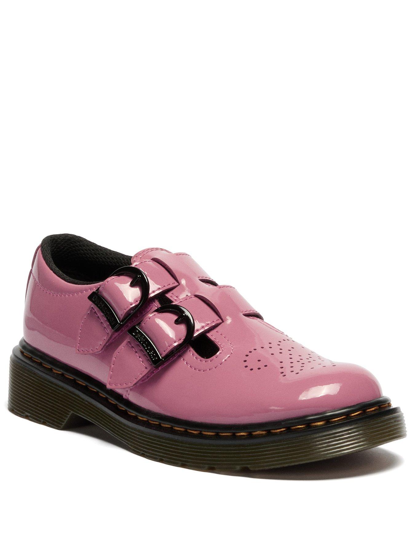 dr-martens-junior-8065-t-bar-patent-leather-shoe-pinkstillFront