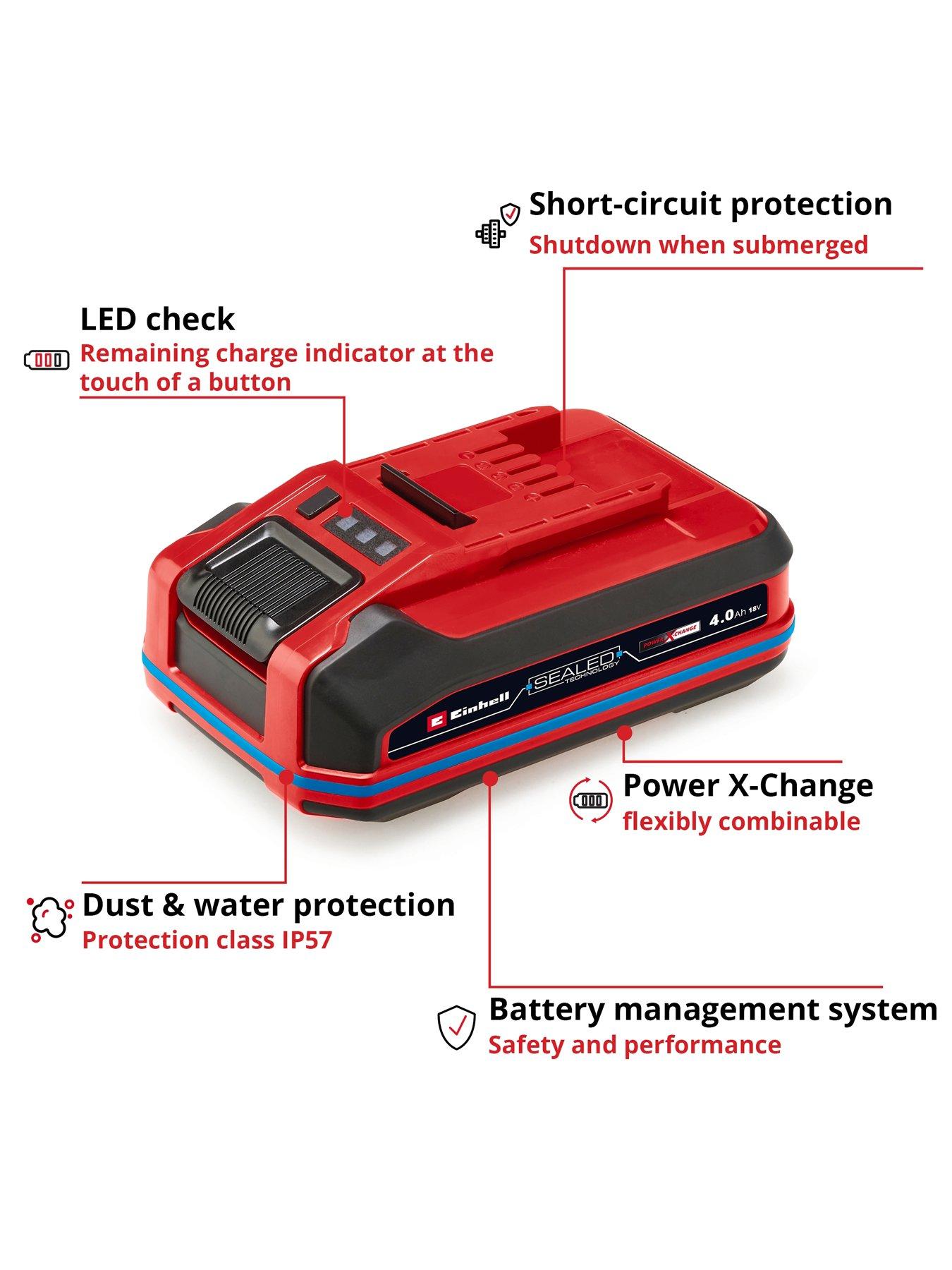 einhell-pxc-18v-40ah-plus-water-and-dust-proof-slimline-batterystillFront