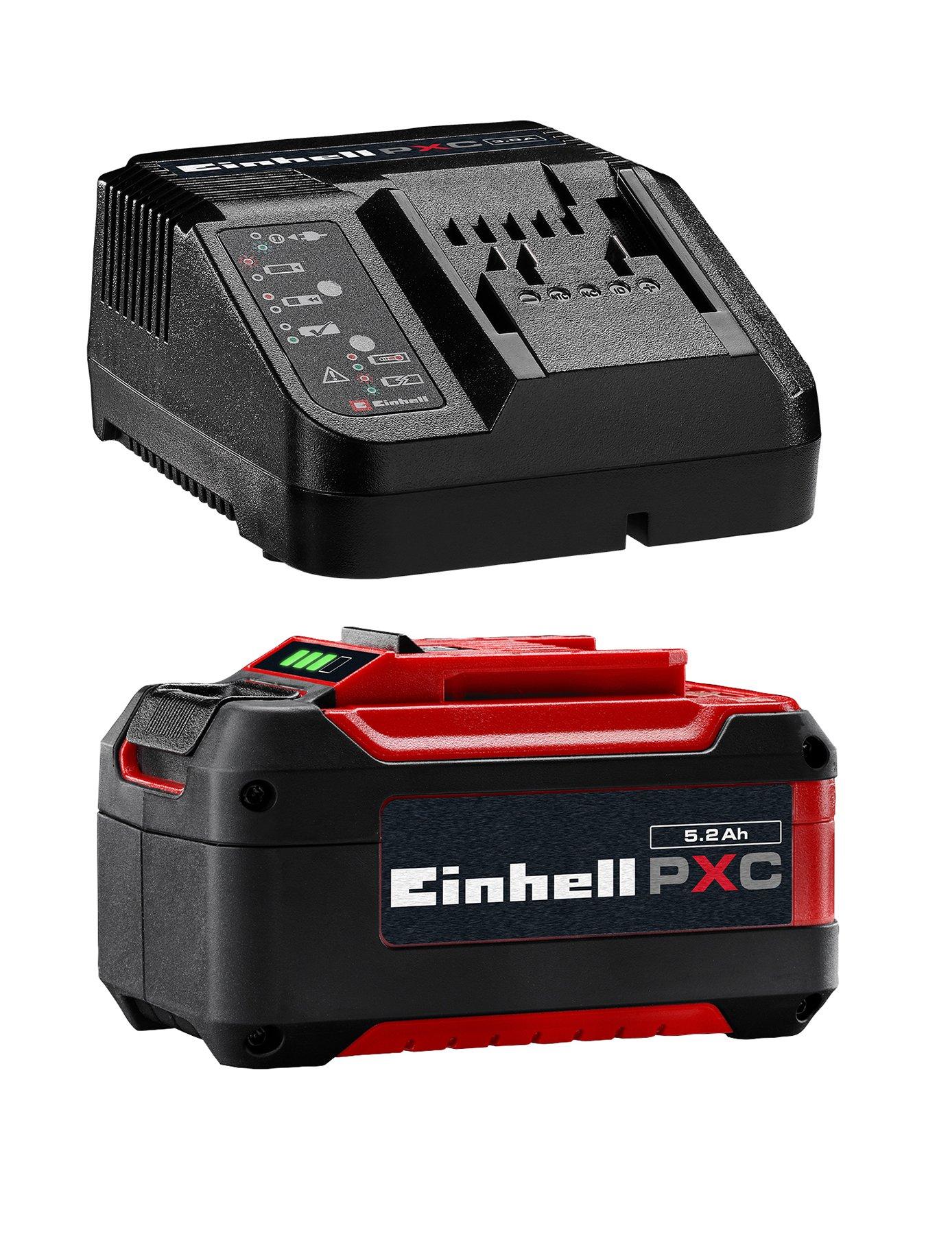 Image 1 of 7 of Einhell PXC 18V 5.2Ah Plus Battery and Charger Kit