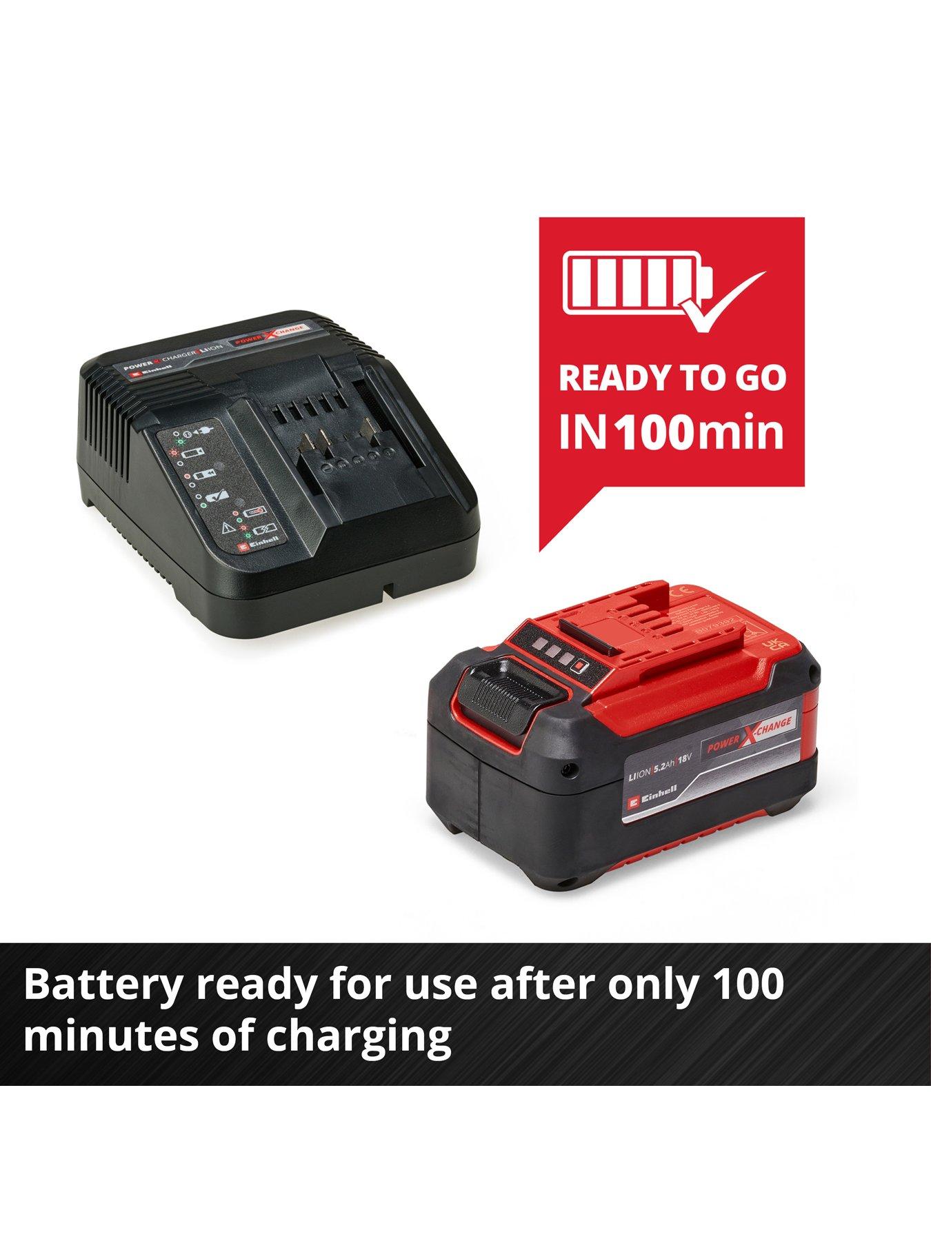 Image 3 of 7 of Einhell PXC 18V 5.2Ah Plus Battery and Charger Kit