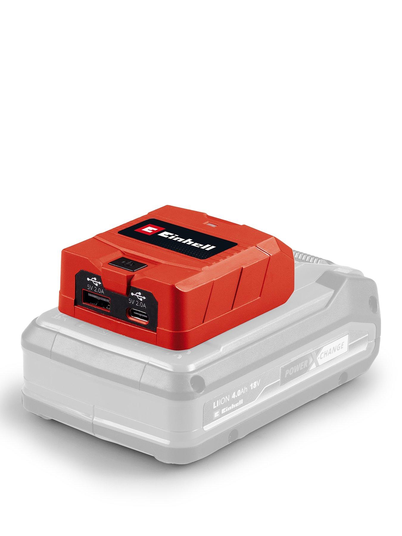 einhell-pxc-18v-usb-usb-c-bank-charger-body-onlyfront