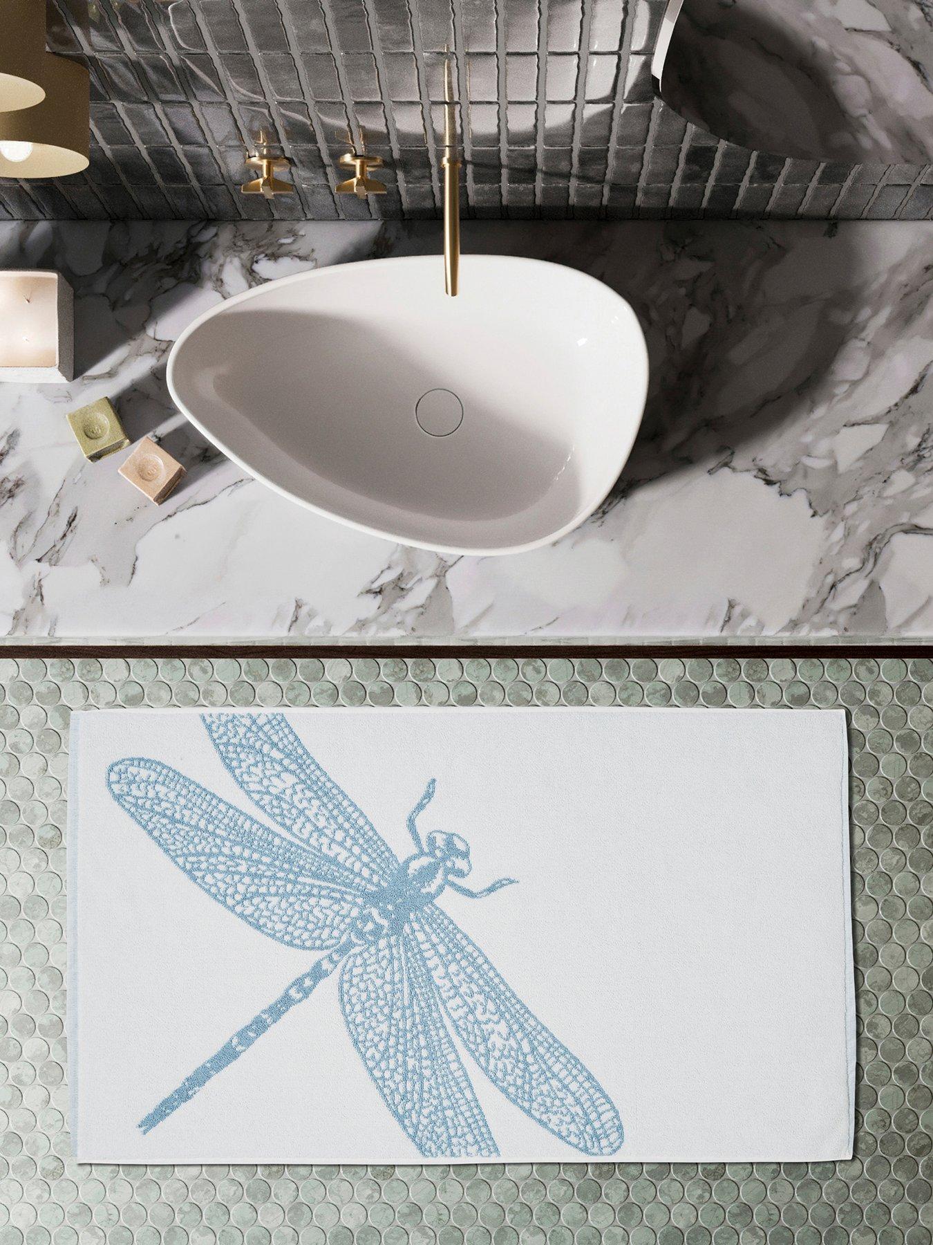 Image 1 of 2 of Ted Baker Dragonfly Bath Mat Denim