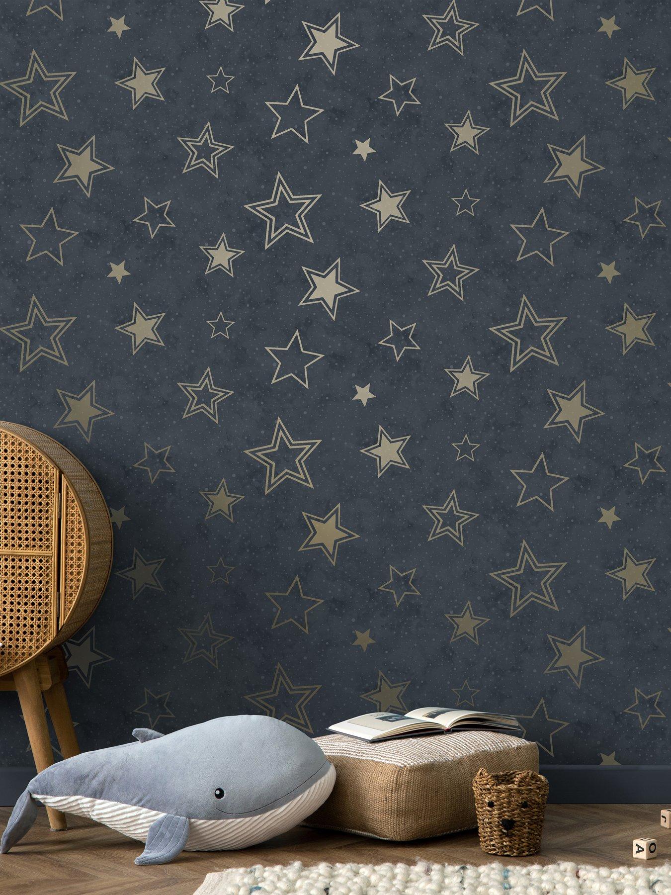 holden-decor-stardust-midnight-bluegold-wallpaperback