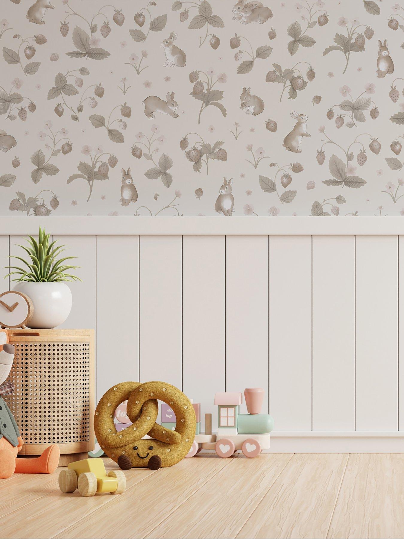 holden-decor-bunnies-berries-neutral-wallpaperdetail