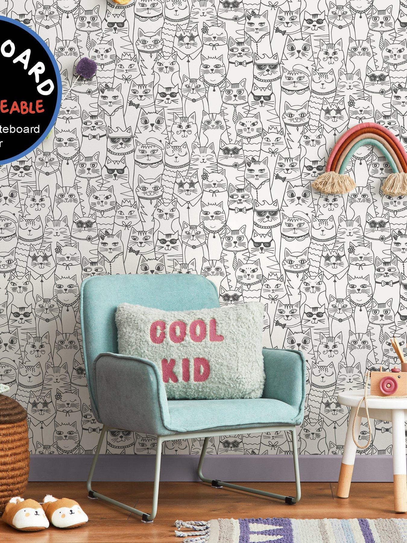 holden-decor-colour-me-cats-black-white-wallpaperfront