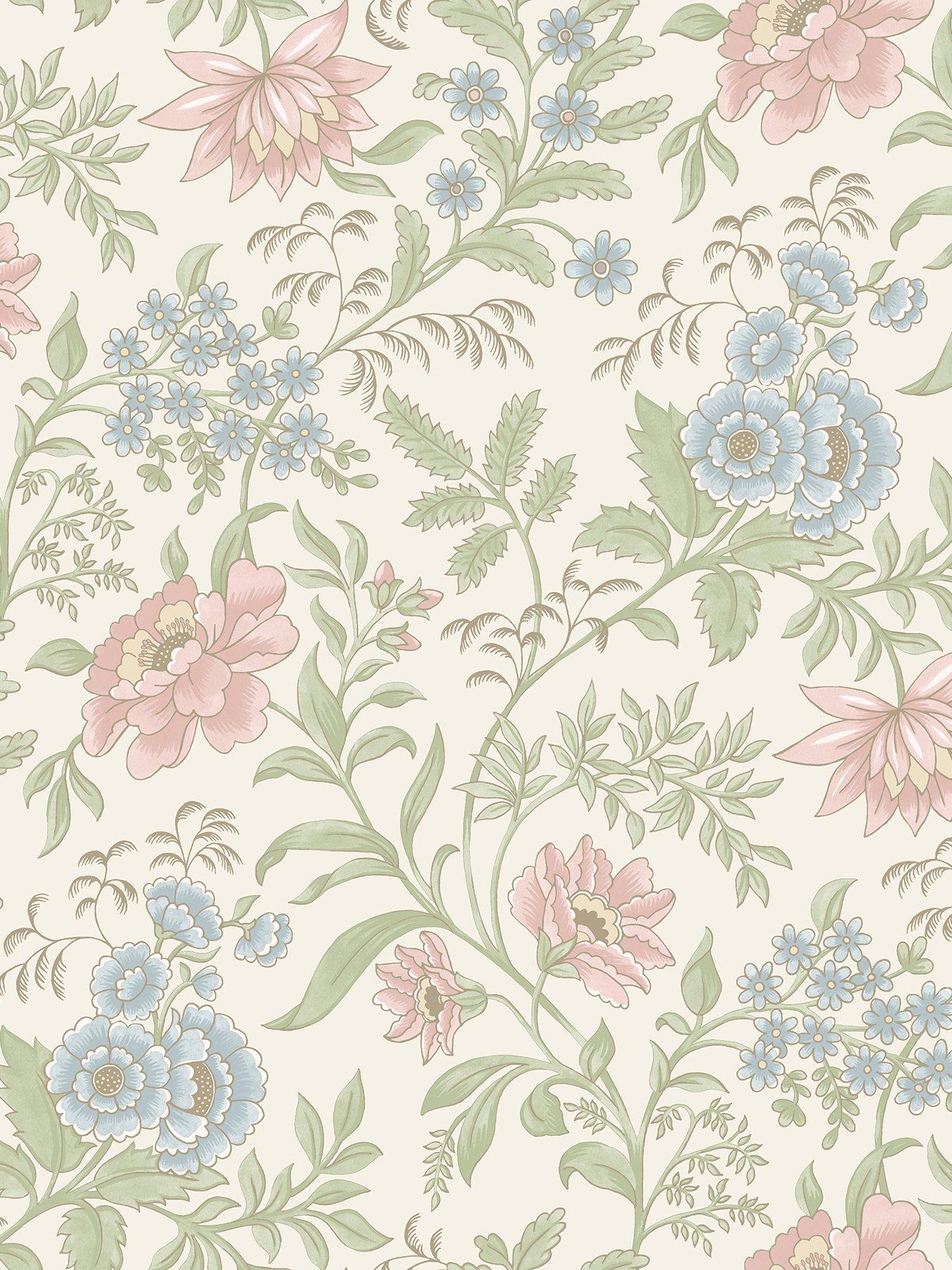 rasch-garden-muse-pink-green-wallpaperstillFront