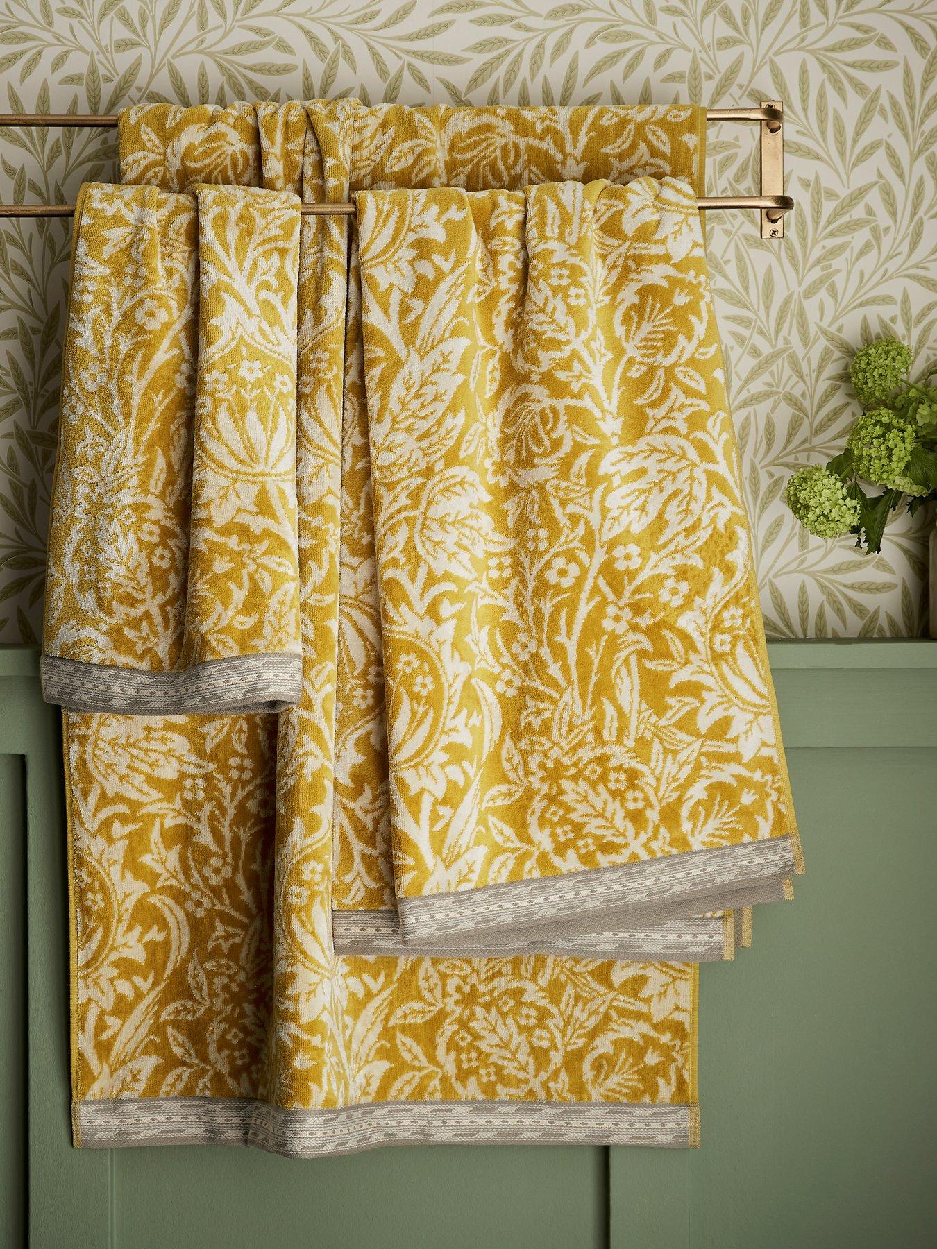 morris-co-elmcote-towel-collection-sunflowerfront