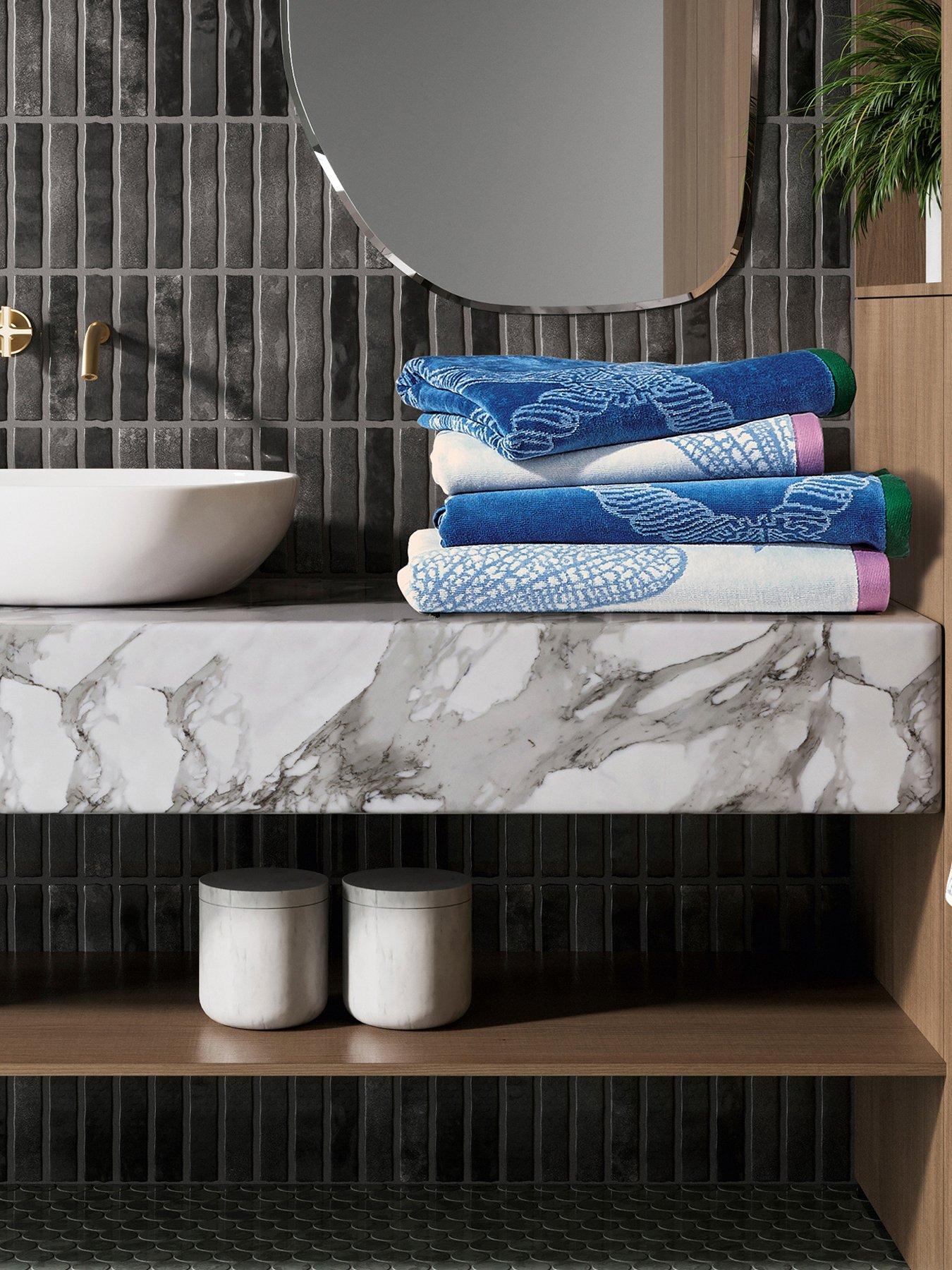 Ted Baker Dragonfly Towels Hand Denim