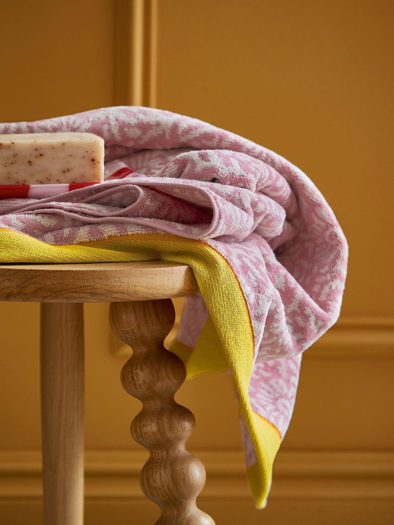 Image 1 of 2 of Land & Shore Aster Bath Sheet Multi