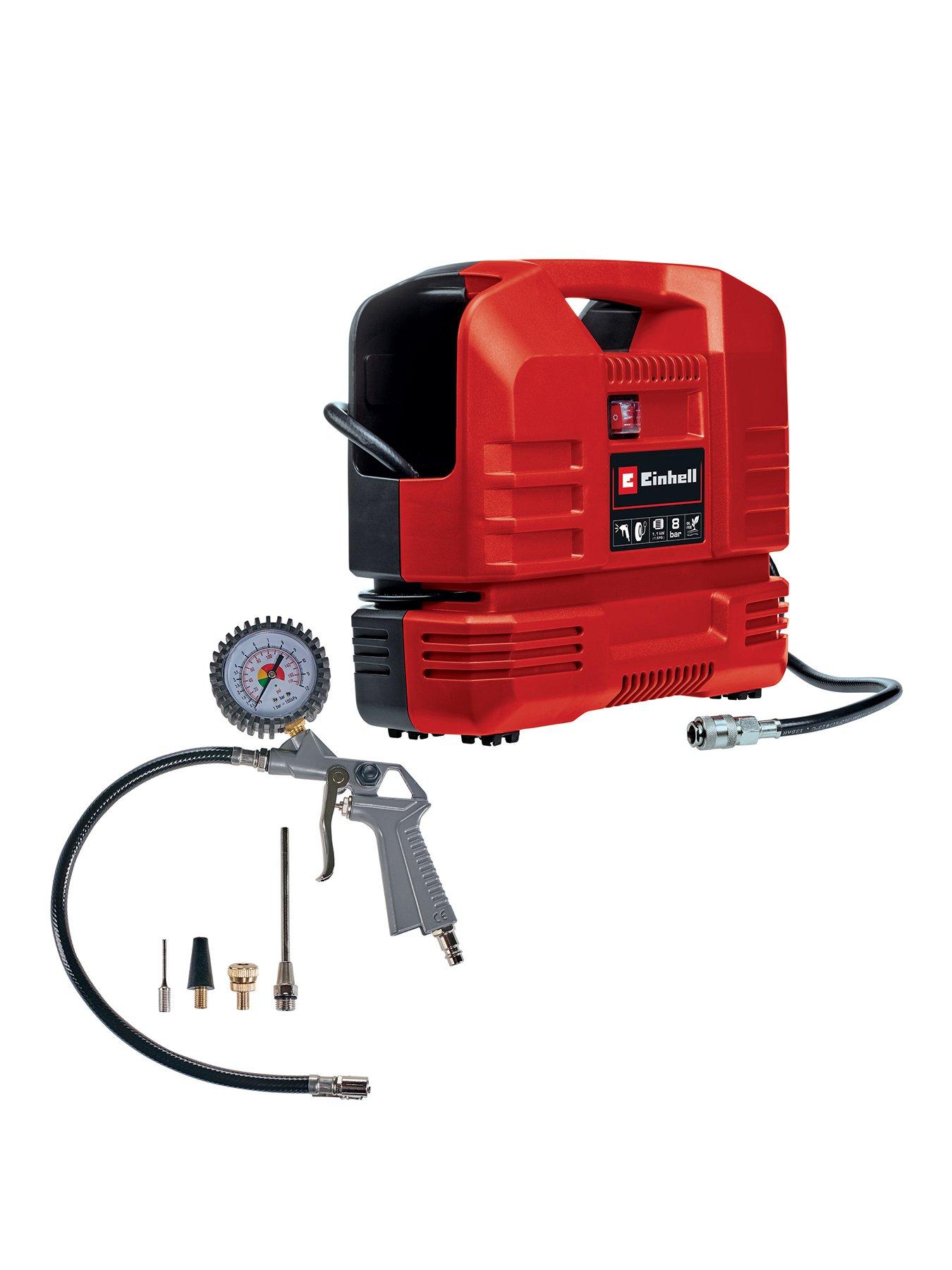 Image 1 of 7 of Einhell 1.47HP 8 Bar Portible Oil Free Compressor