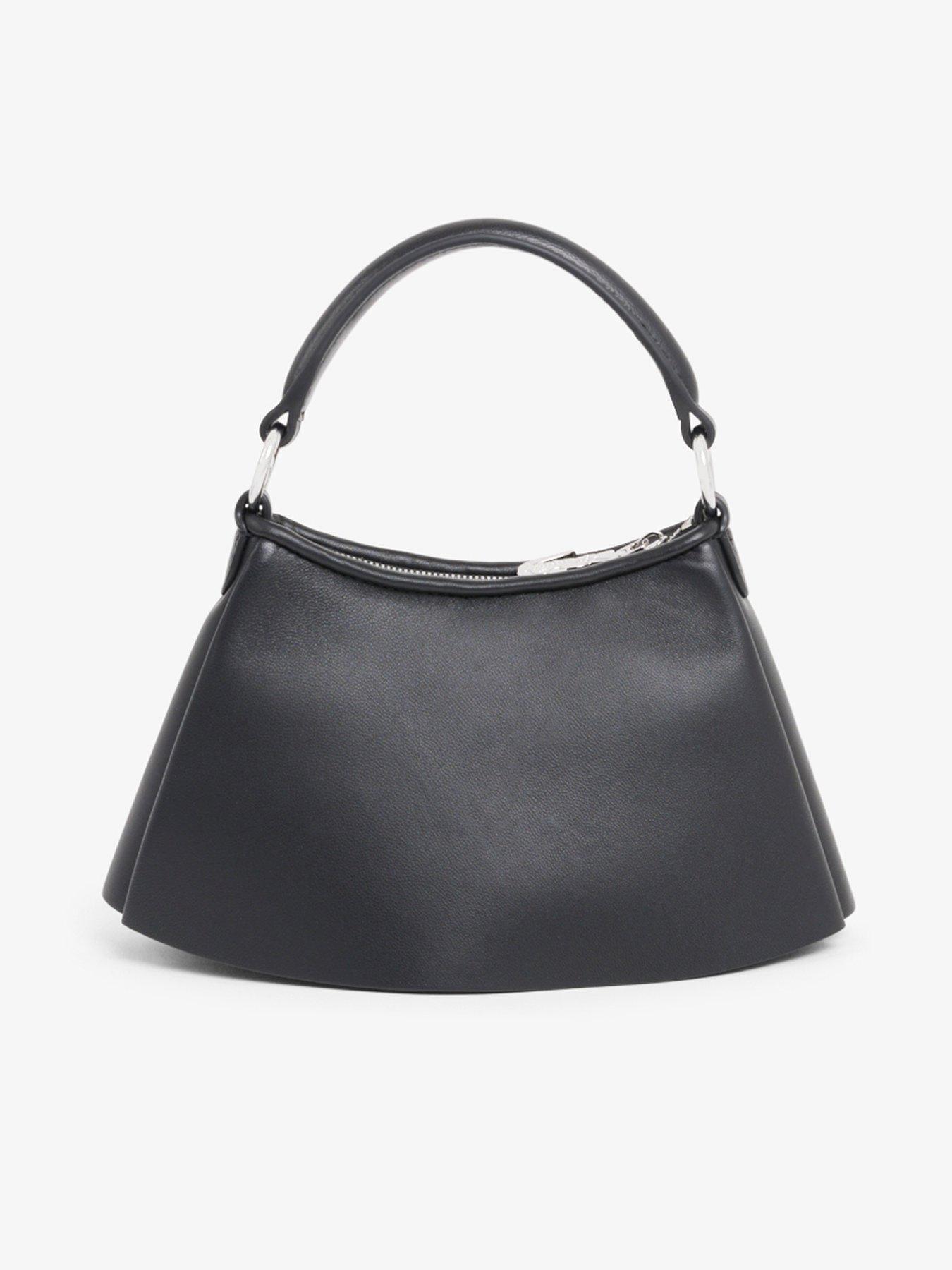 Image 3 of 5 of Lacoste Mini Leglen Pleated Bag - Black