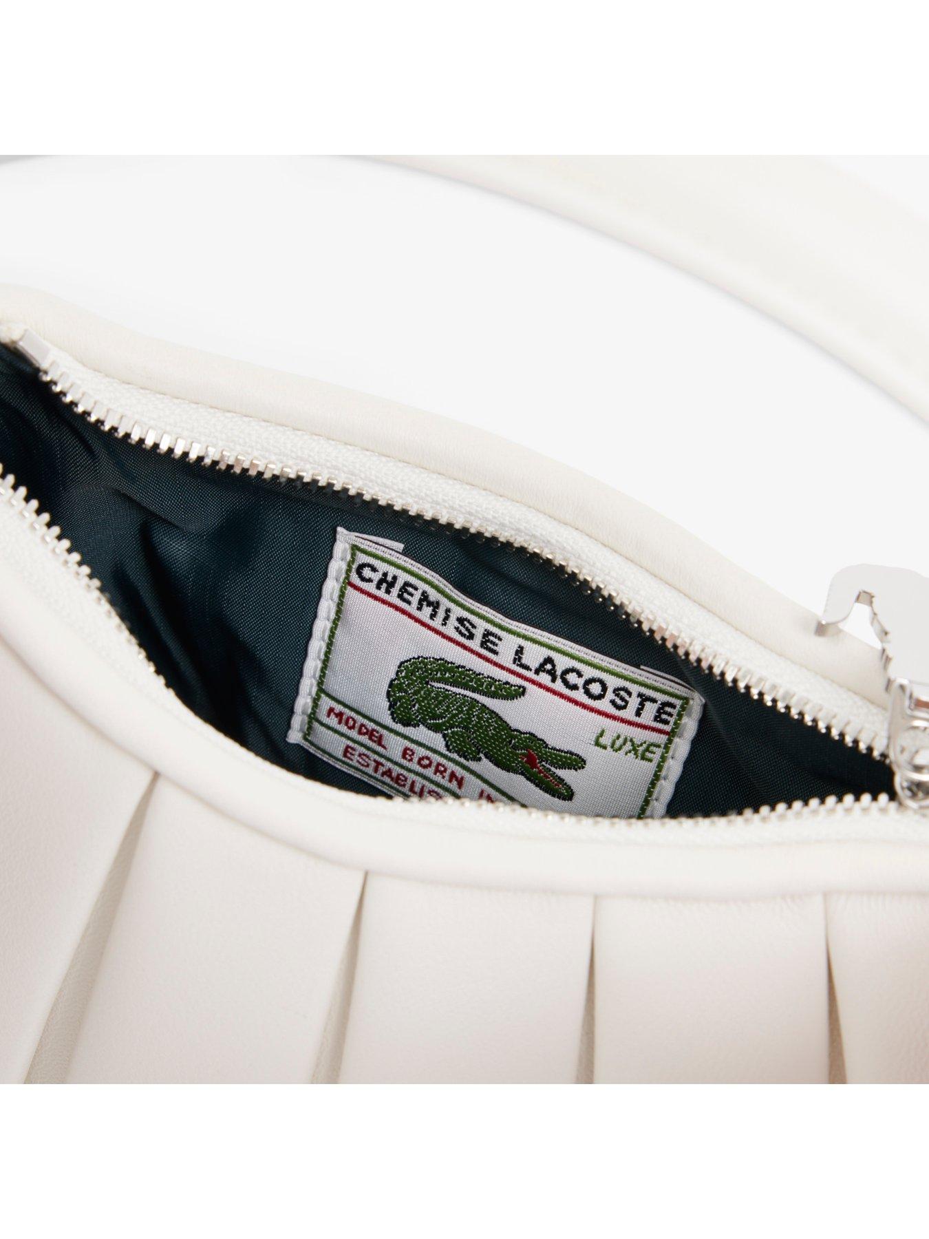 Image 5 of 5 of Lacoste Mini Lenglen Leather Bag - Christalline