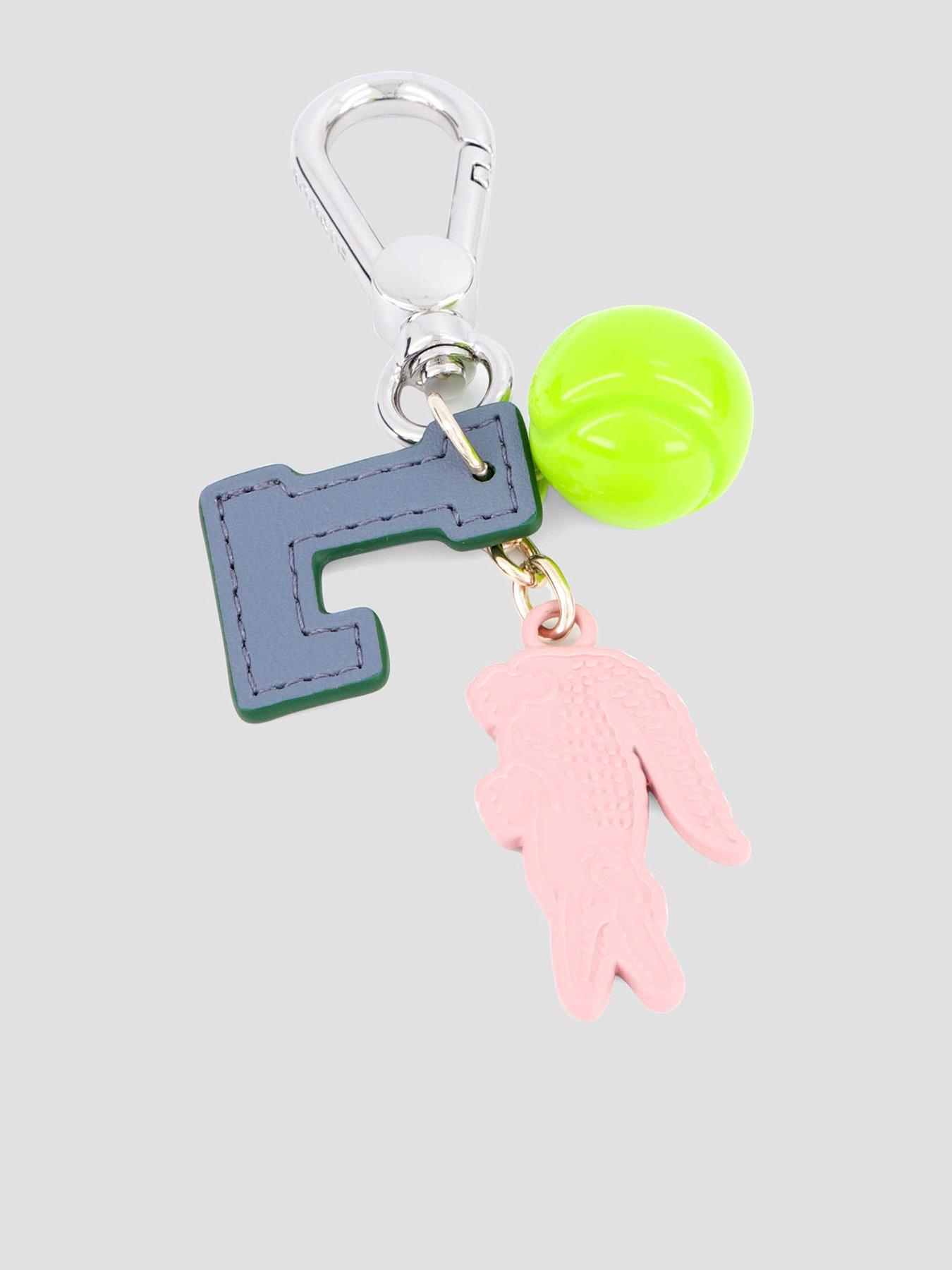 Image 2 of 4 of Lacoste Bag Charm - Pink