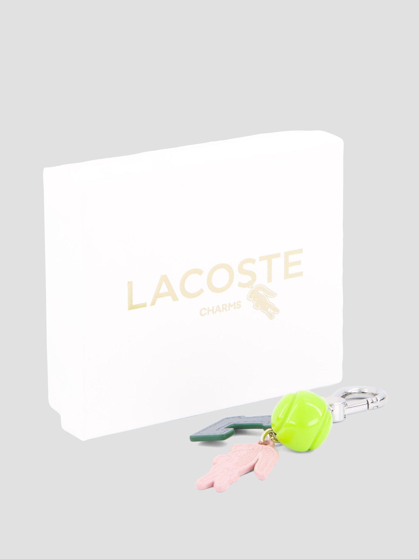 Image 4 of 4 of Lacoste Bag Charm - Pink