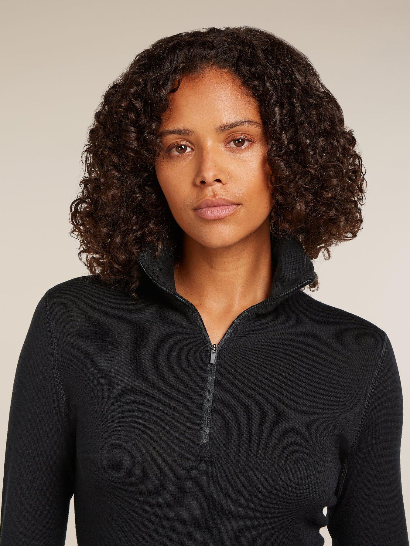icebreaker-womens-260-tech-12-zip-top-blackoutfit