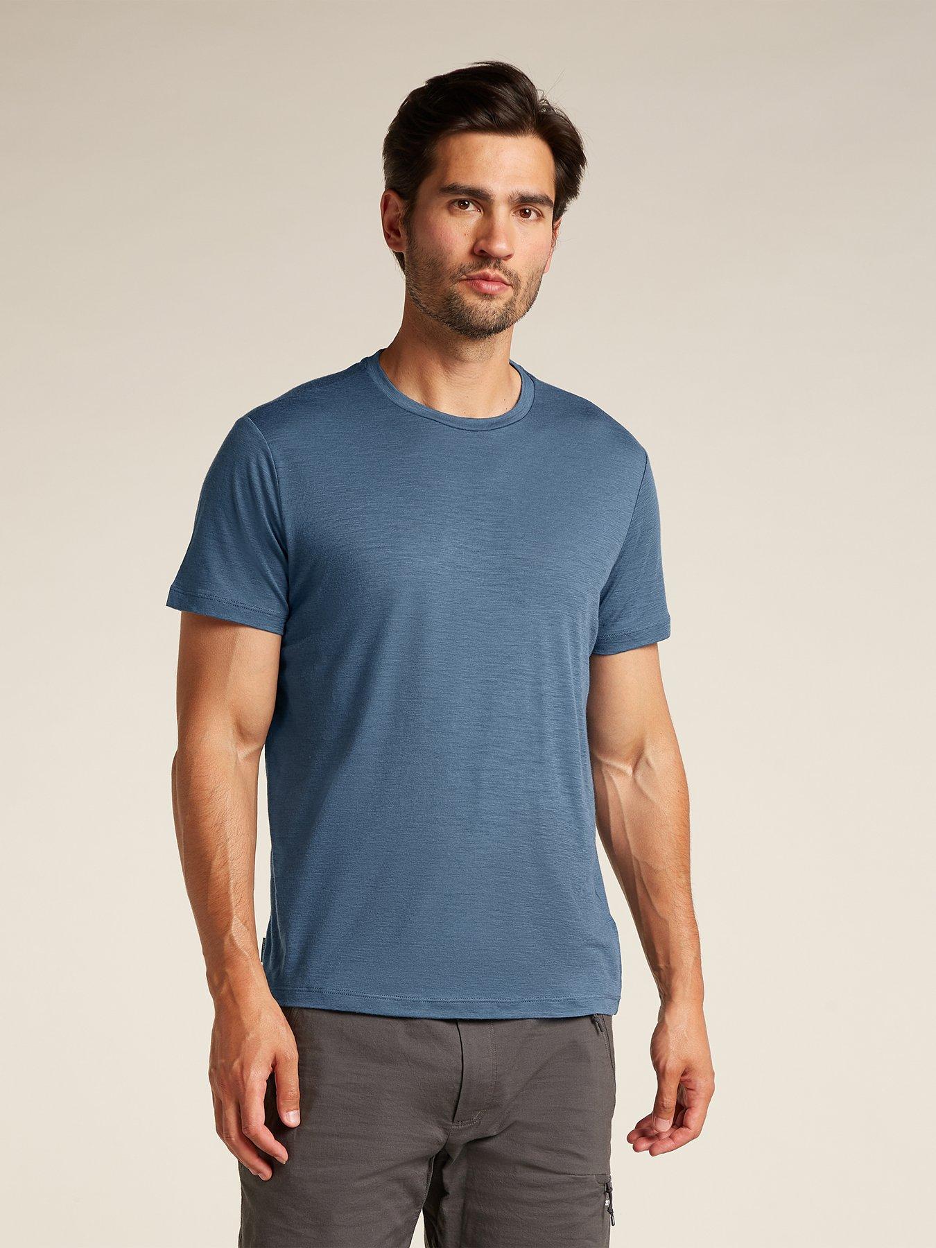 Image 1 of 3 of Icebreaker Mens Merino 150 Tech Lite Iii T-shirt - Blue
