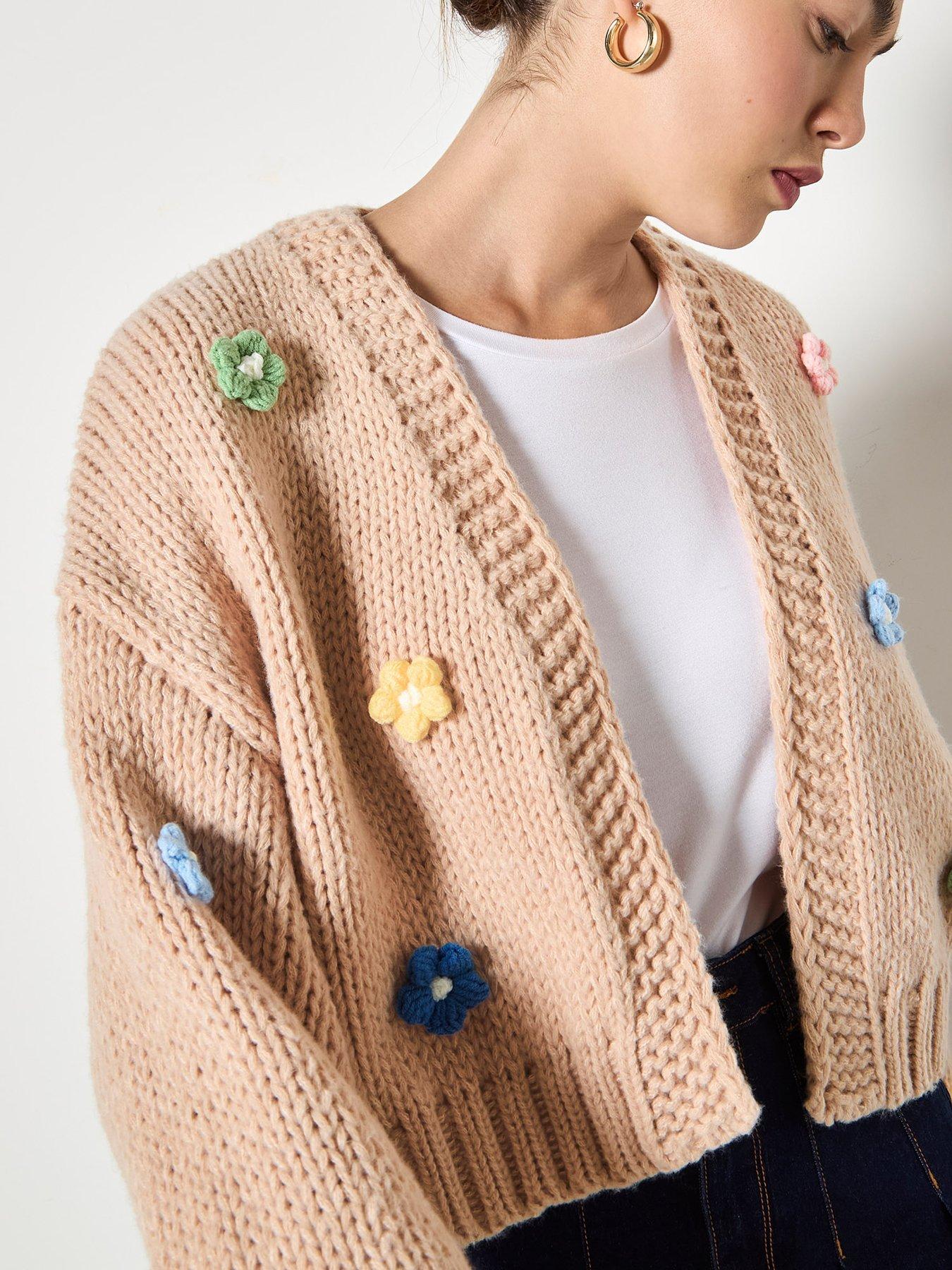 apricot-apricot-colourful-daisies-open-cardiganoutfit