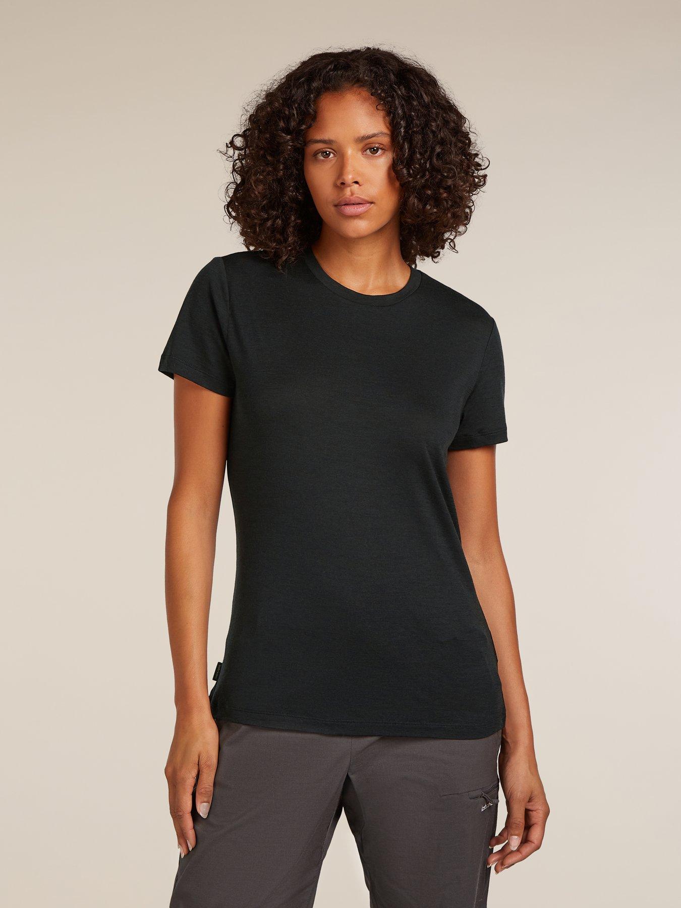 Icebreaker Womens Merino 150 Tech Lite III T-Shirt - Black