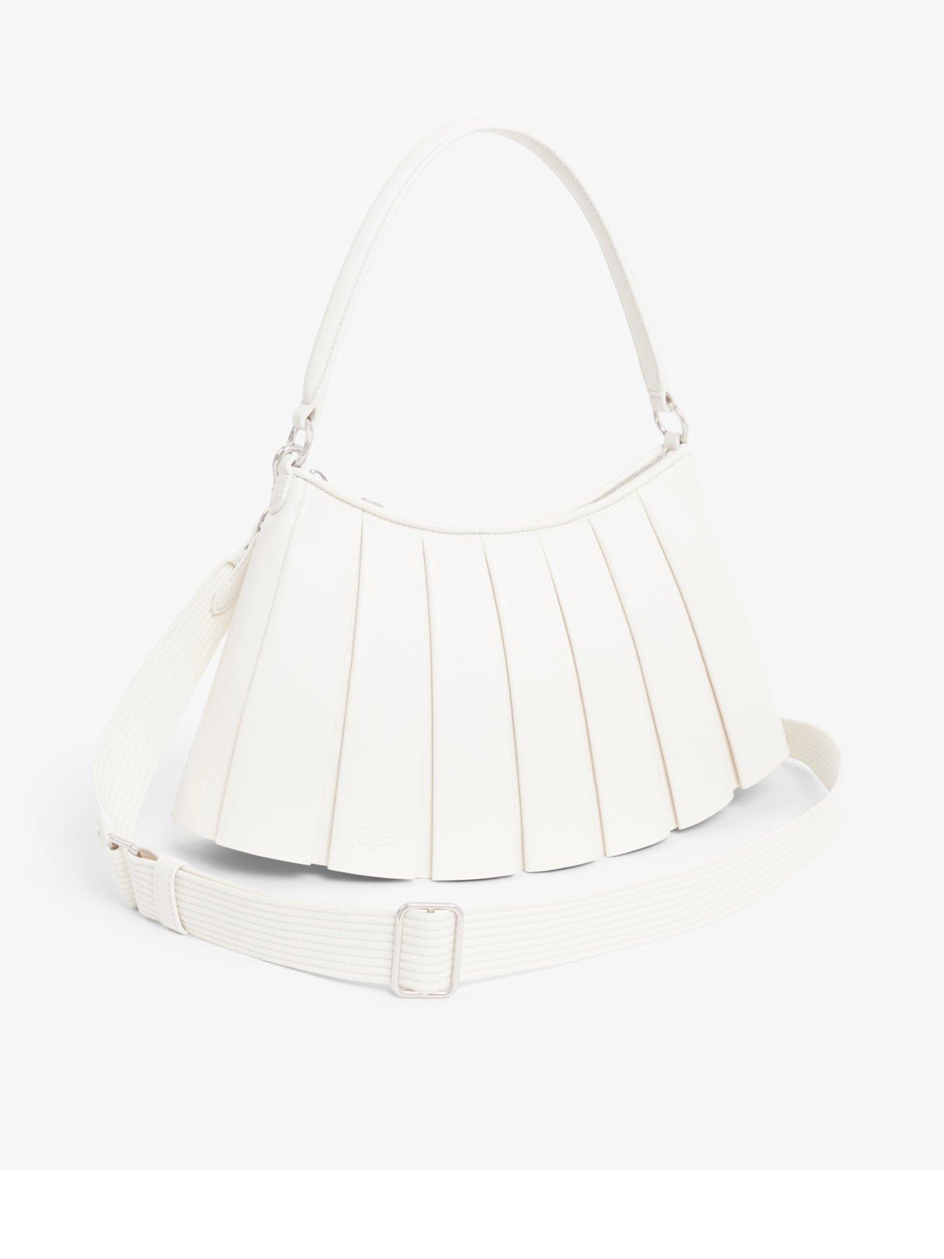 Lacoste Large Leglen Pleated Bag - Christalline