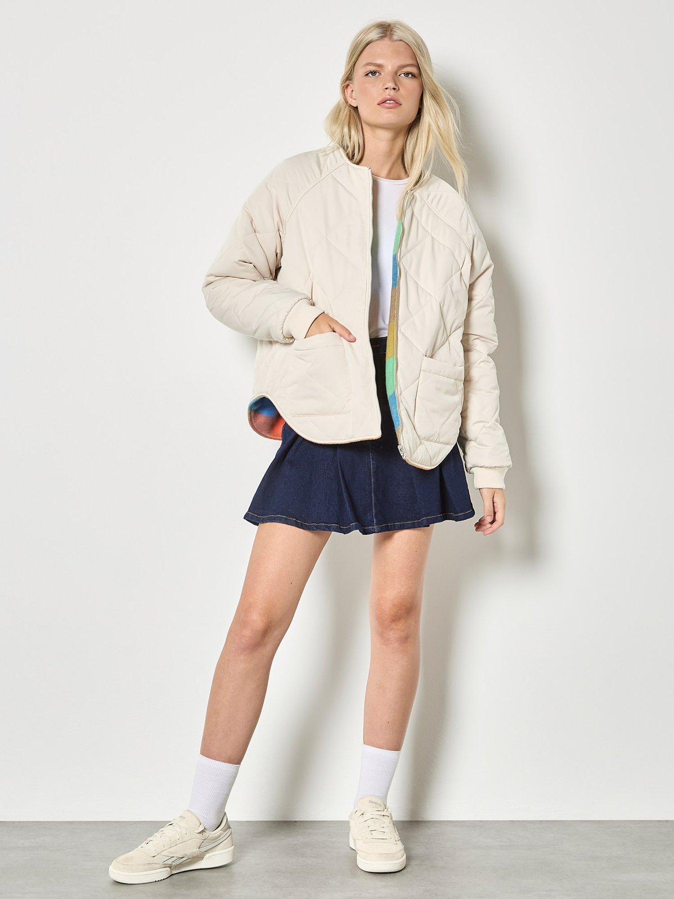 apricot-check-fleece-reversible-quilted-jacket-creamback