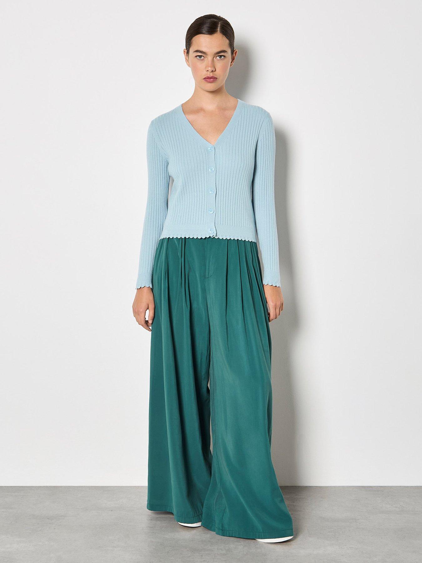 apricot-apricot-ribbed-scallop-basic-cardiganback