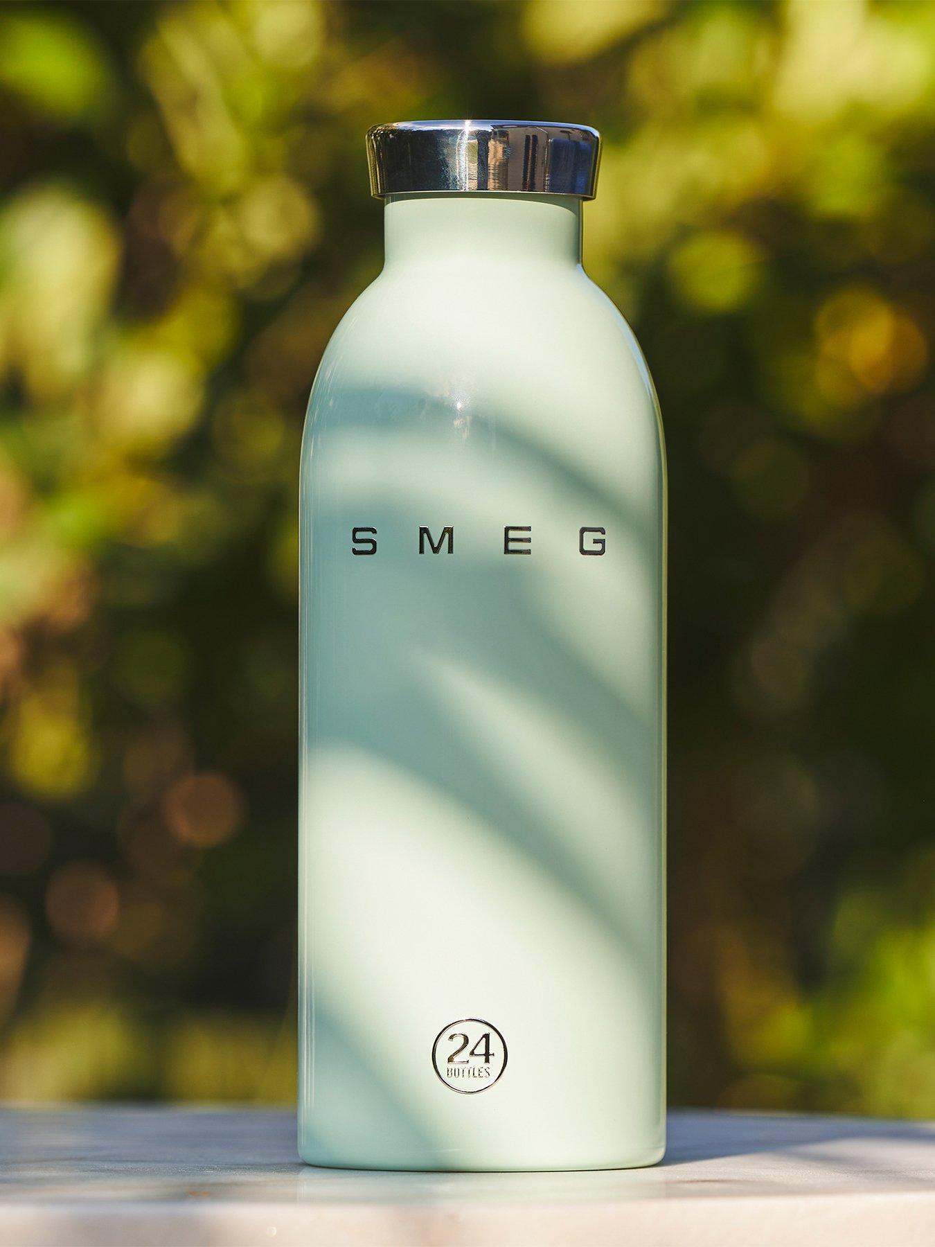 Smeg Smeg X 24bottles Lightweight And Leakproof Clima Bottle, Stainless Steel, 500ml, Pastel Green