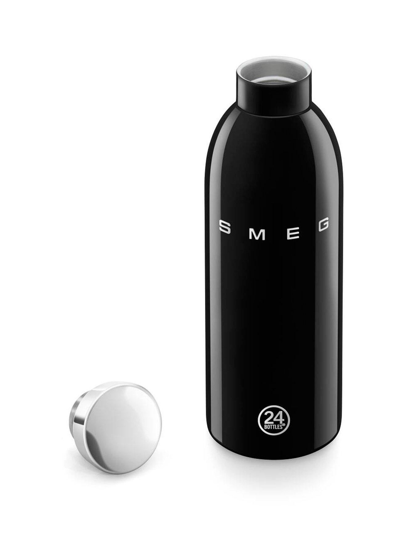 Image 2 of 6 of Smeg 24Bottles Lightweight And Leakproof Clima Bottle, Stainless Steel, 500ml, Black