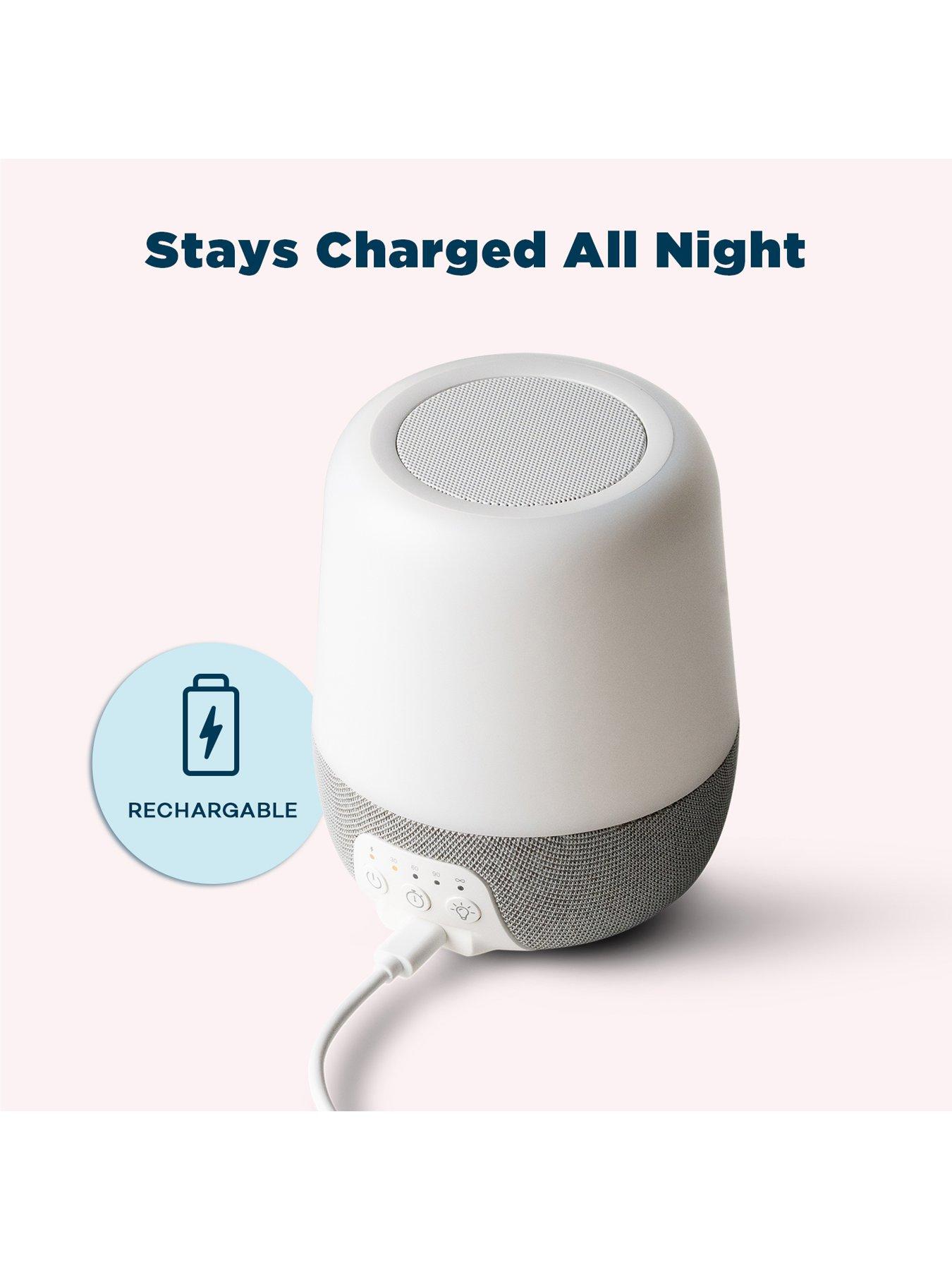 Image 5 of 7 of 2-in-1 Sound Machine & Night Light - White