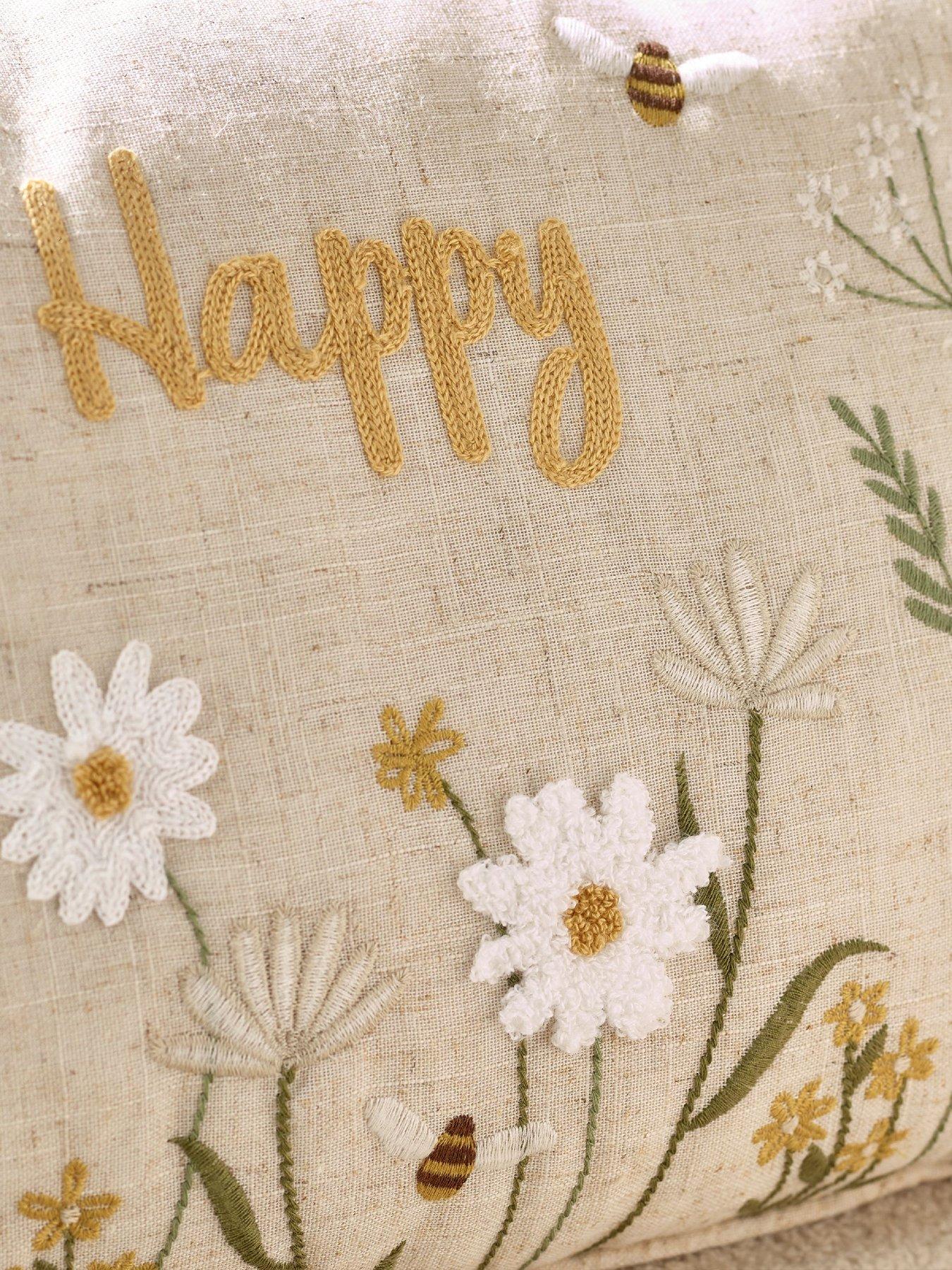 catherine-lansfield-bee-happy-filled-cushion-30x50-naturalback