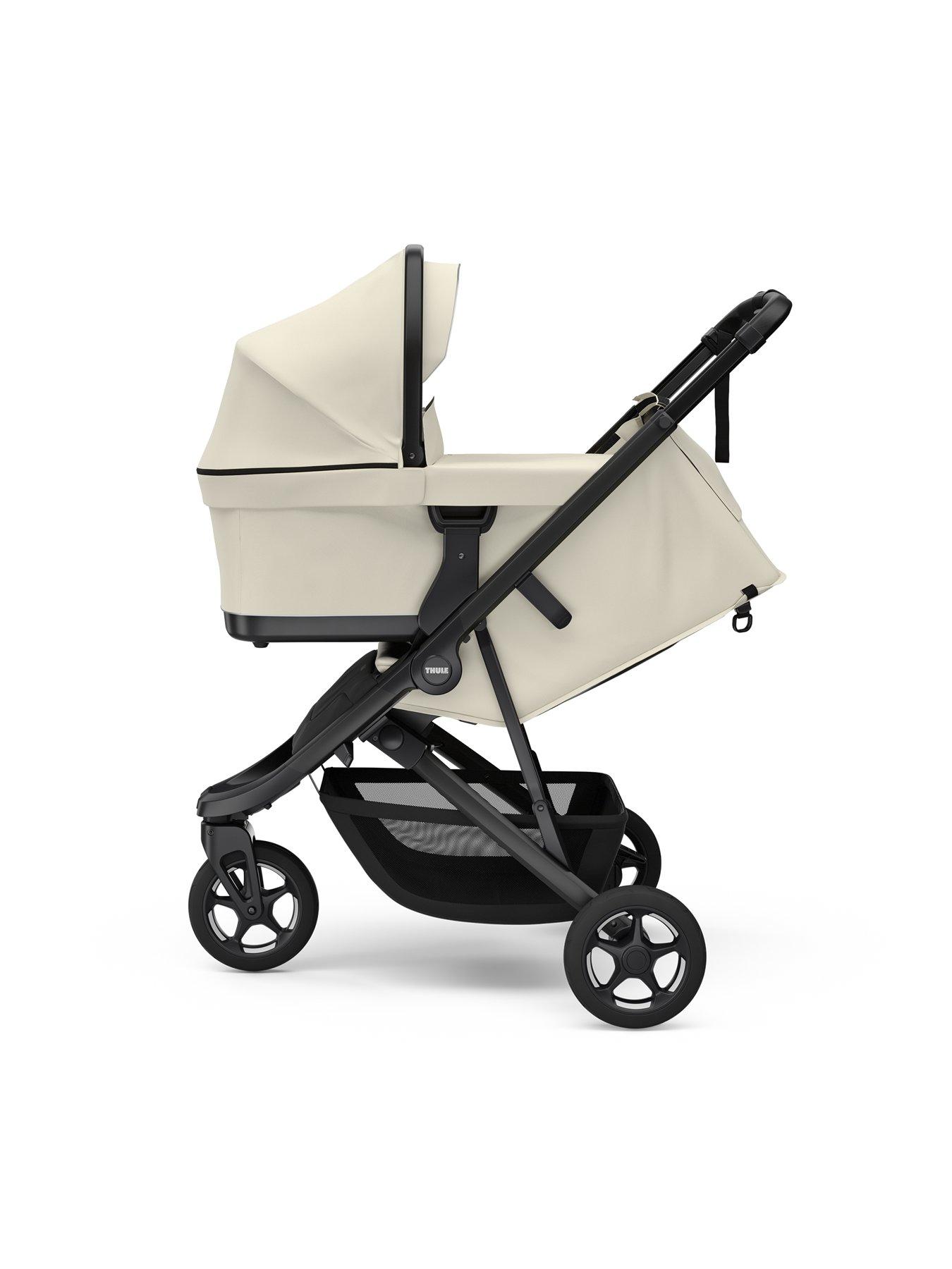 Image 3 of 5 of THULE Spring 2 stroller soft beige on black