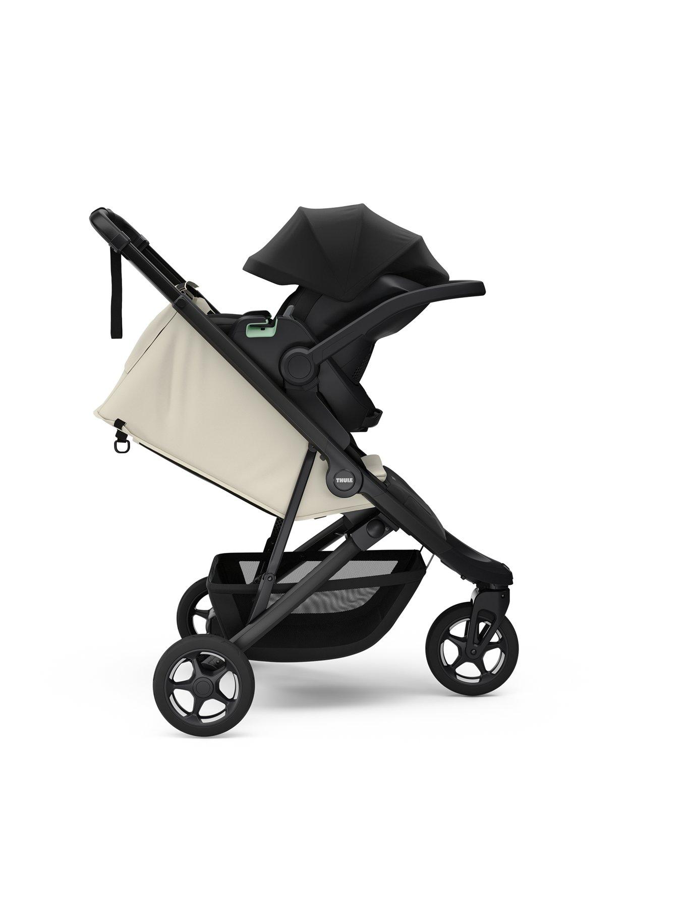 Image 4 of 5 of THULE Spring 2 stroller soft beige on black