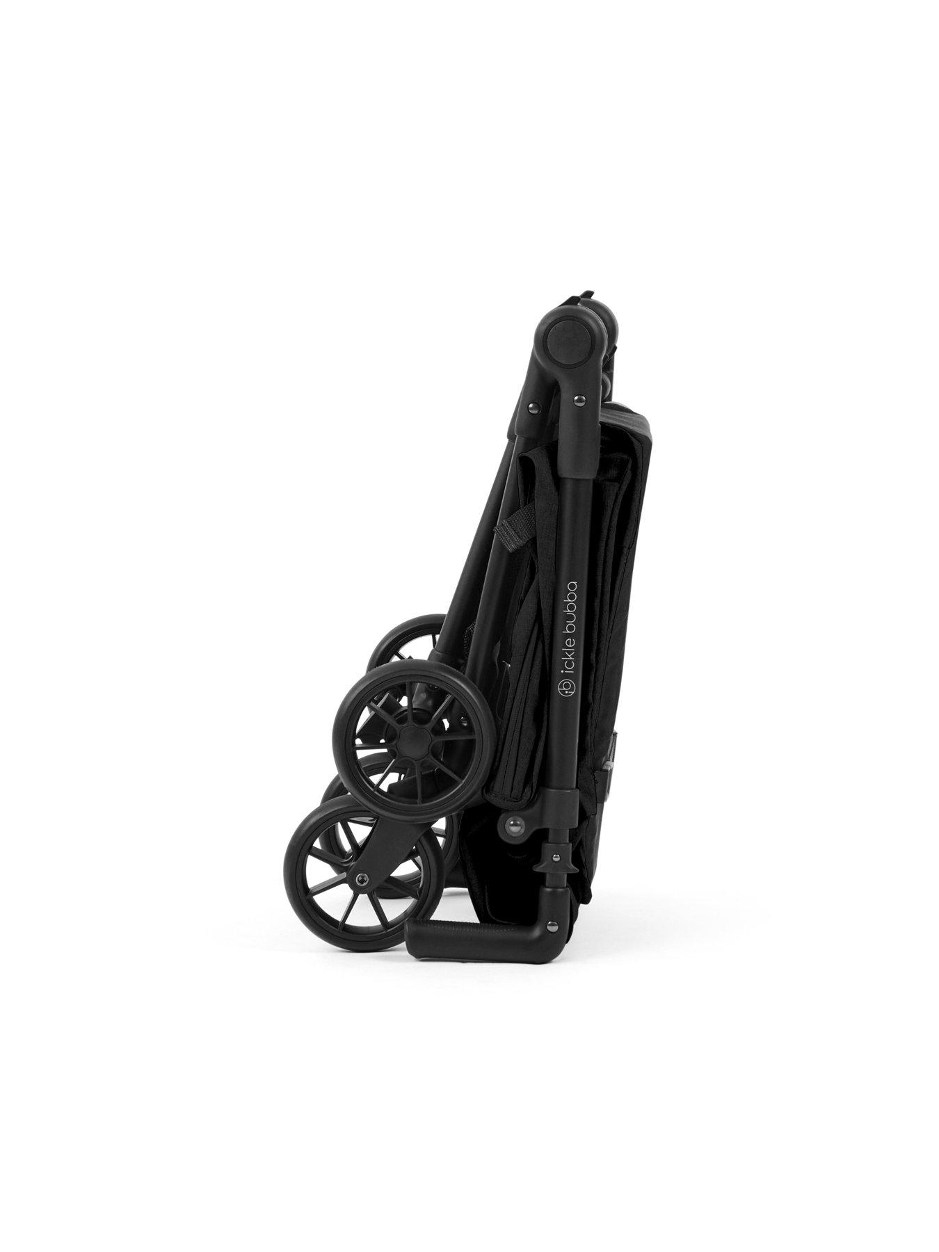 Image 6 of 6 of Ickle Bubba Pisces Ultra-Compact Cabin Size Stroller - Black