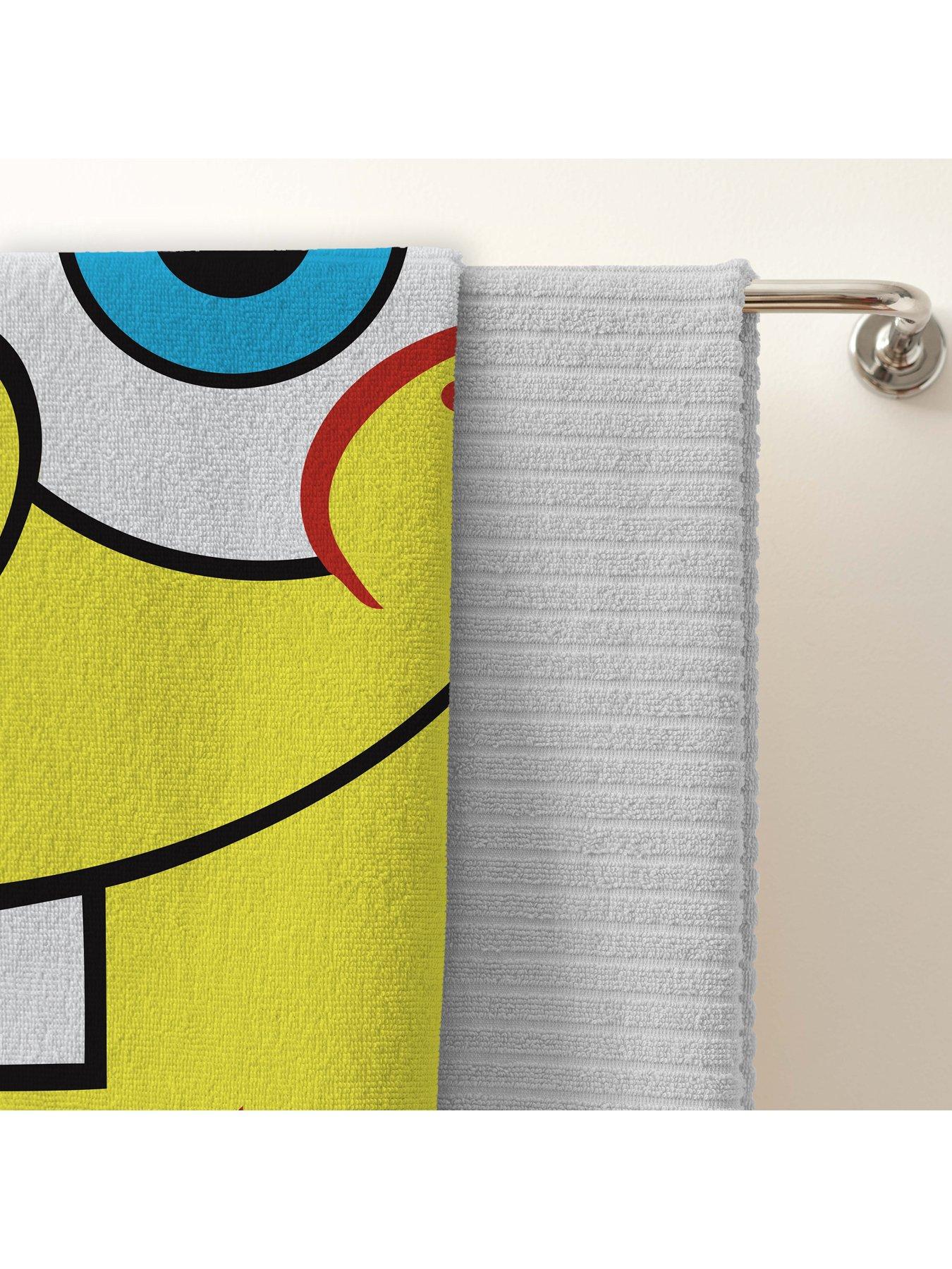 Image 6 of 6 of Spongebob Squarepants Spongebob Square Pants Squared Beach Towel