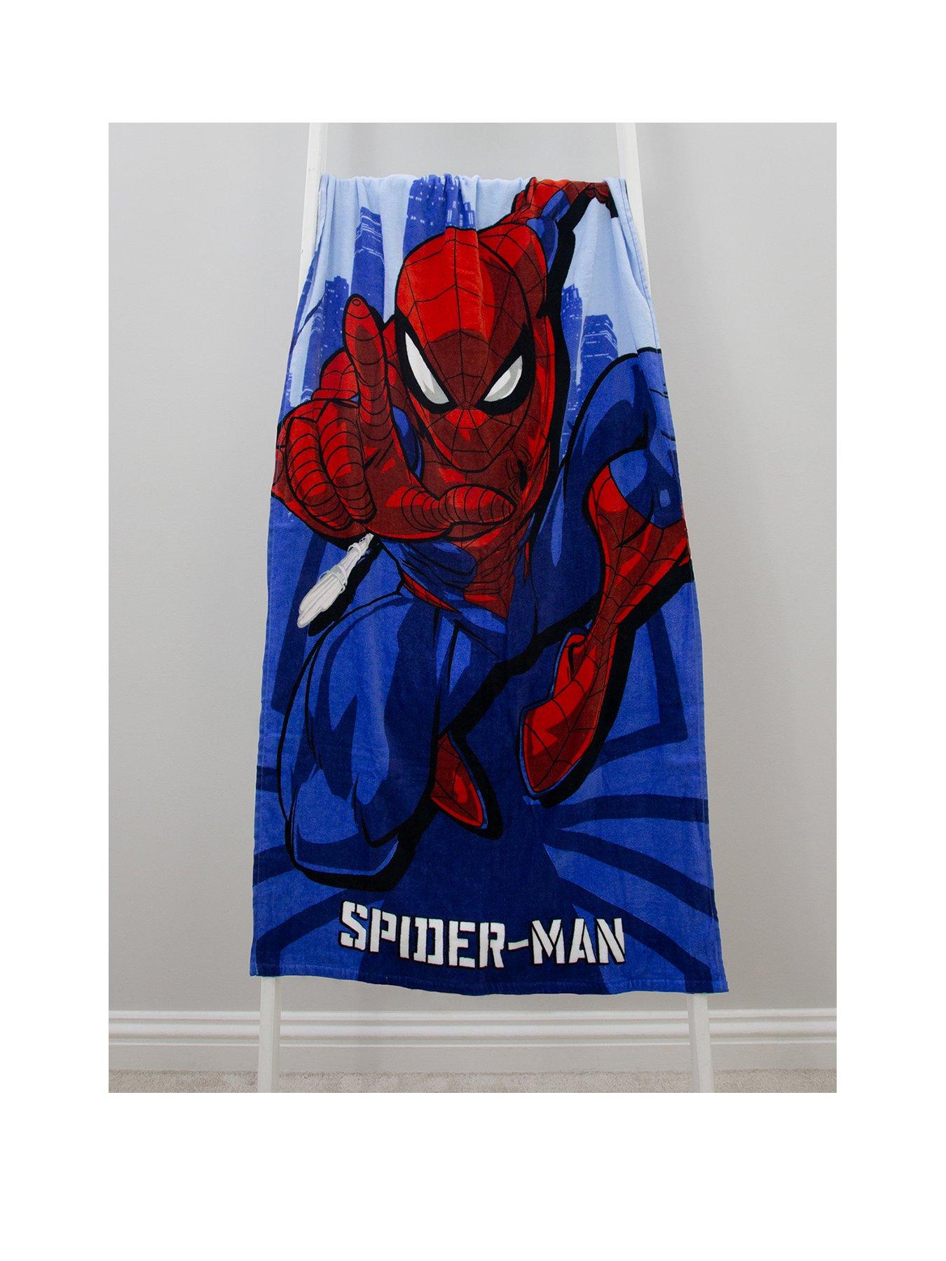 spiderman-spiderman-adventure-beach-towelfront