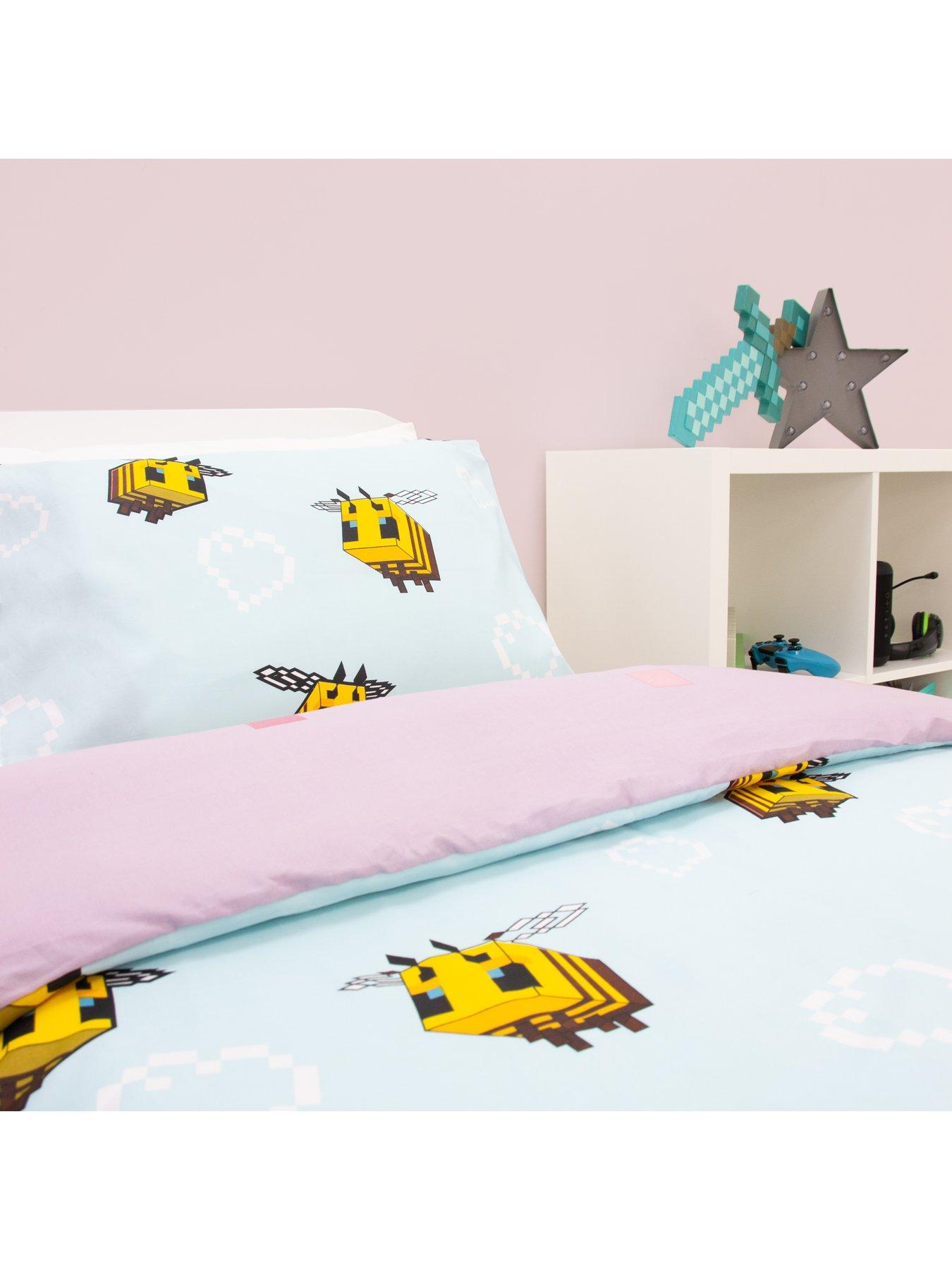 Image 4 of 7 of Minecraft Minecraft Group Panel Duvet- Single