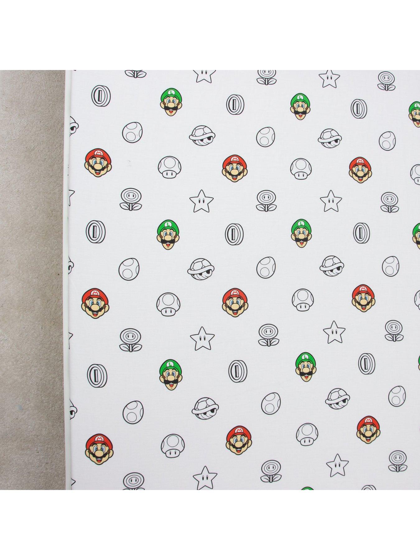 Image 4 of 6 of Nintendo Nintendo Pair Fitted Sheet- Single
