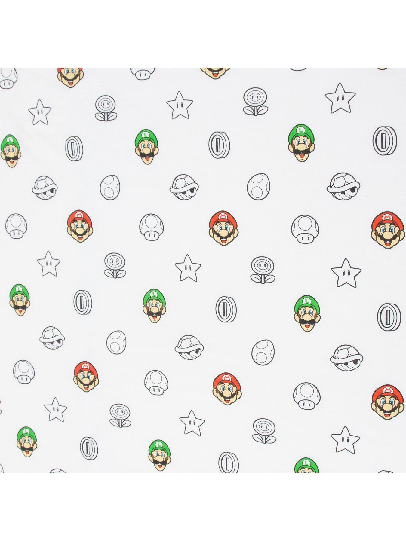 Image 5 of 6 of Nintendo Nintendo Pair Fitted Sheet- Double