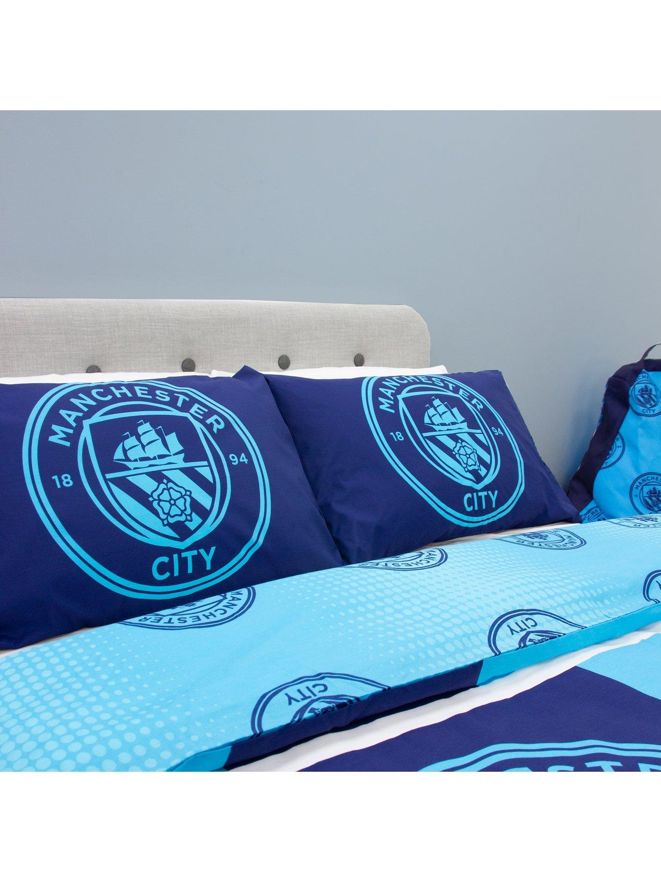 Image 3 of 7 of Manchester City Man City Flashy Rotary Duvet- Single