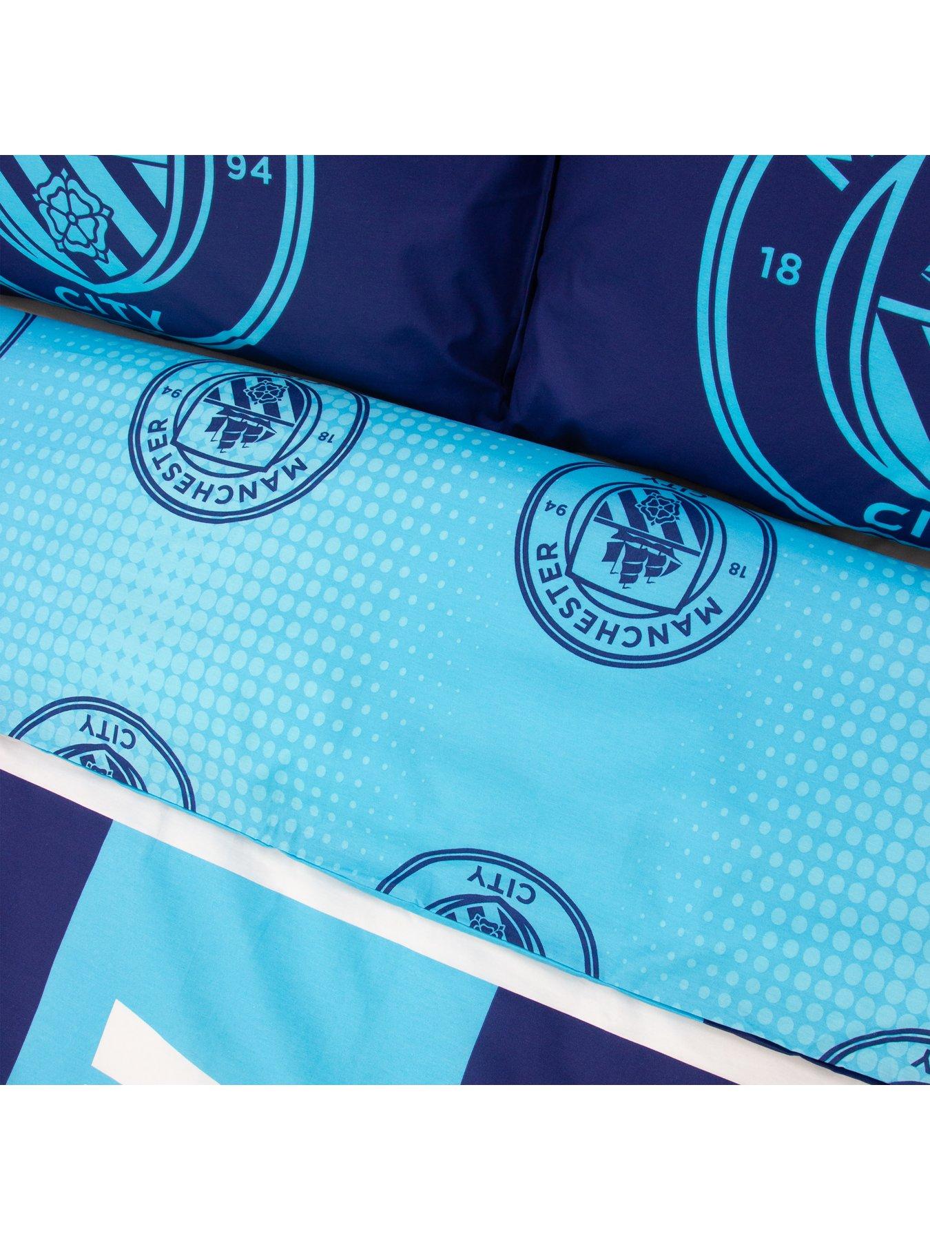 Image 5 of 7 of Manchester City Man City Flashy Rotary Duvet- Single