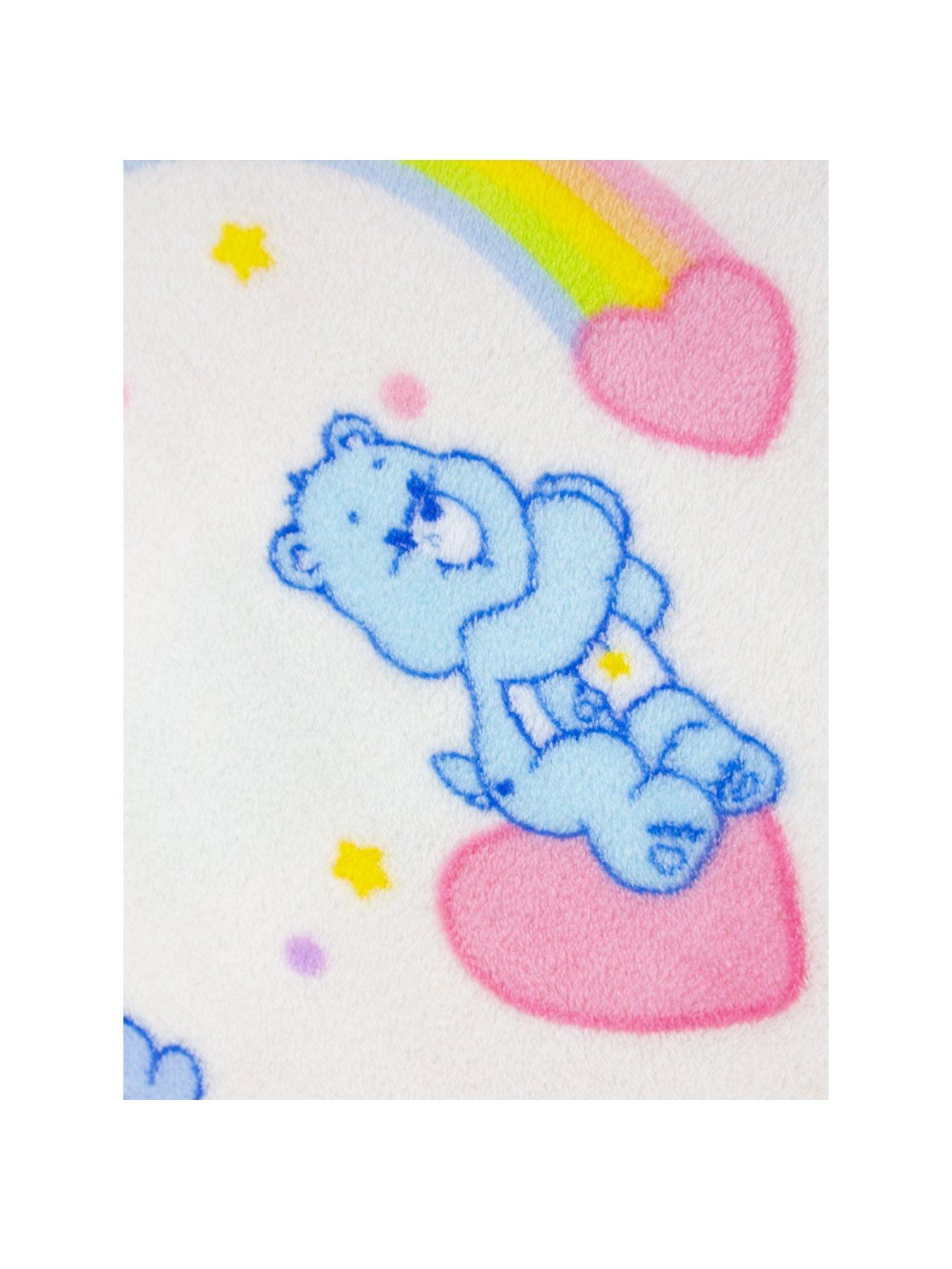 care-bears-care-bears-sunny-rotary-fleece-blanketstillFront