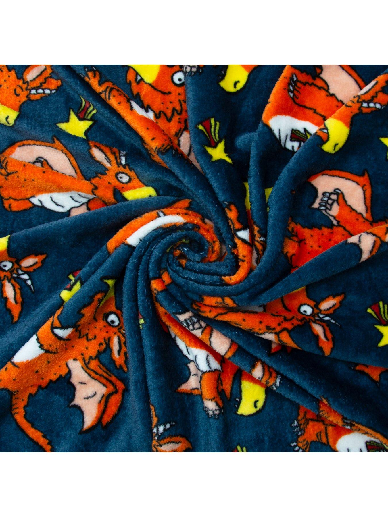 Image 4 of 7 of Zog Stars Rotary Fleece Blanket